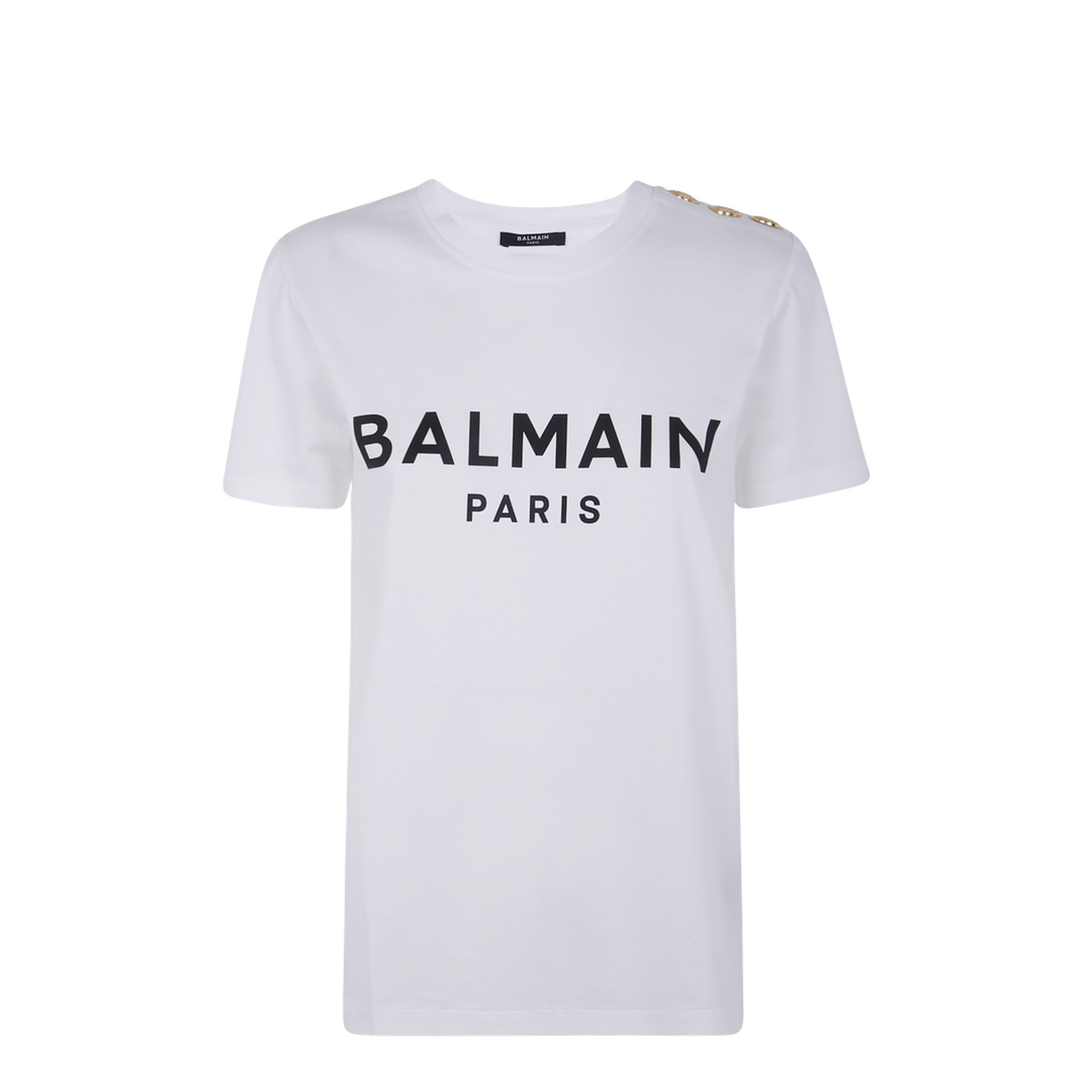 3 Buttons Printed T-Shirt