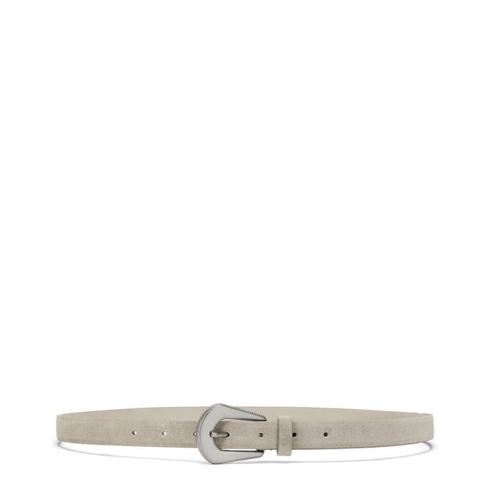 Western Belt in Suede Calfskin