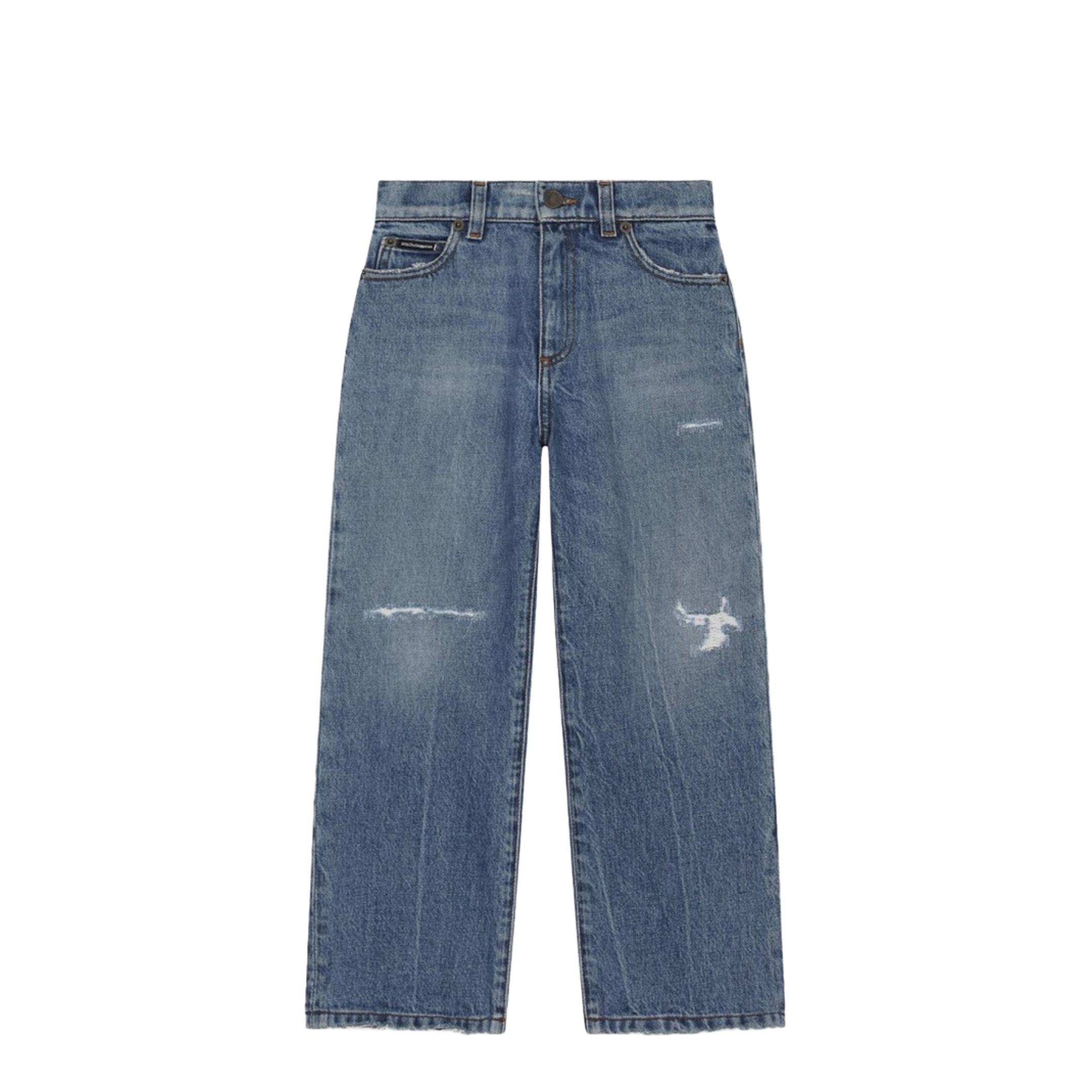 Worn Effect Jeans