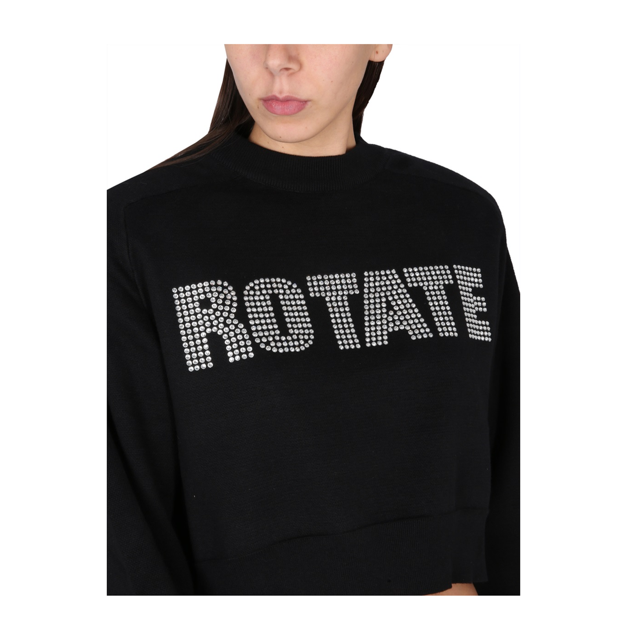 Cropped Shirt with Logo