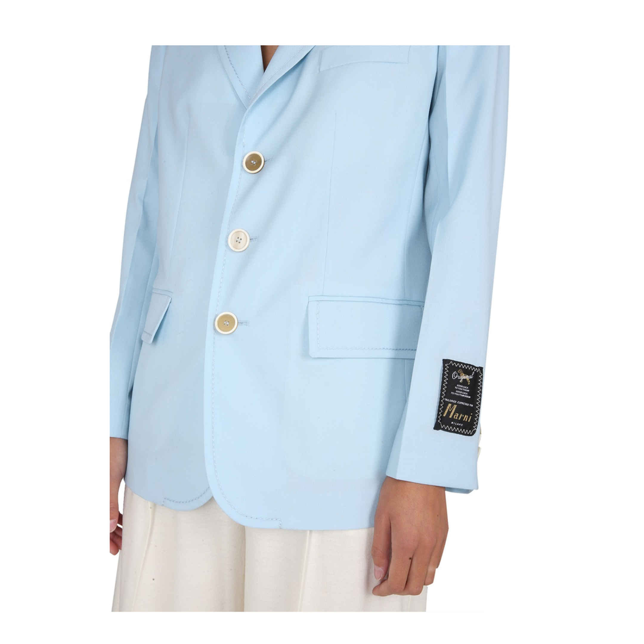 Cool Wool Long Blazer