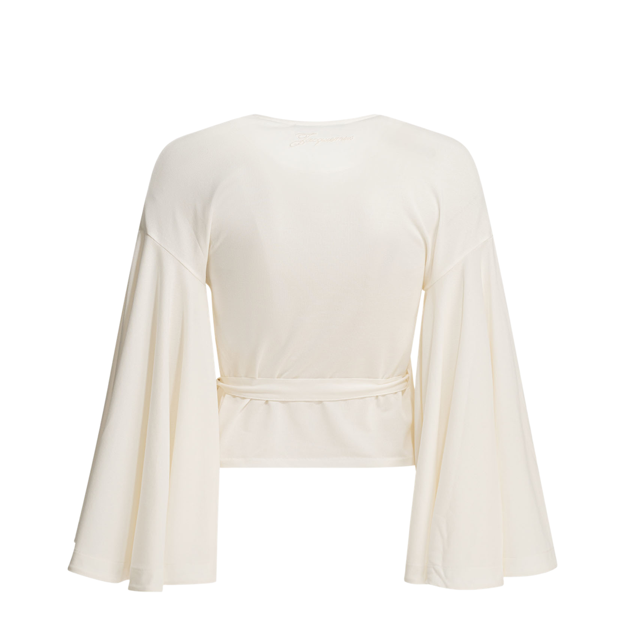 MAYFEYR - Jacquemus - Casual Wrap-Around Top - TOW00905AJ00254WHITE