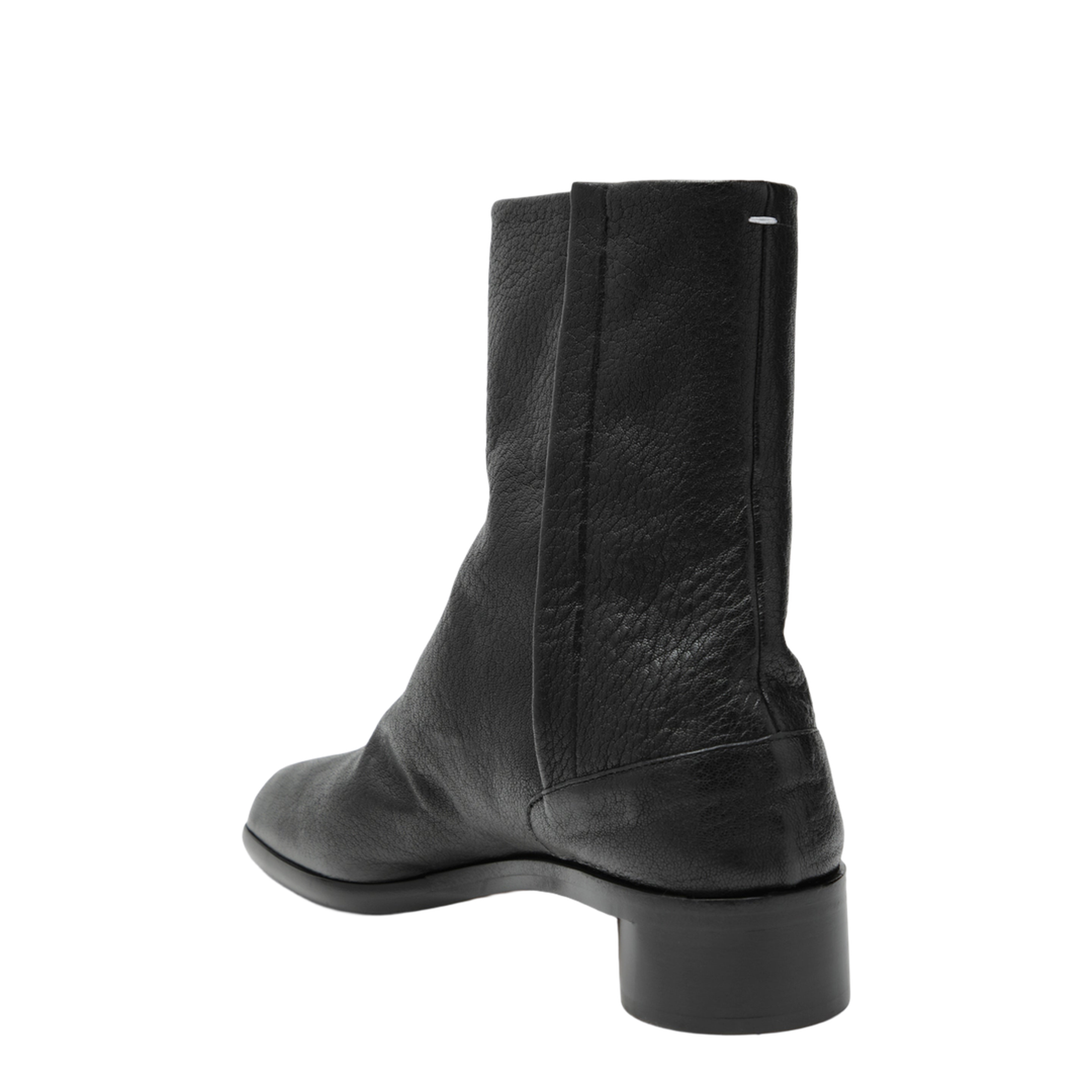 MAYFEYR - Maison Margiela - Tabi Leather Ankle Boots In Black - S57WU0153P7805T8013
