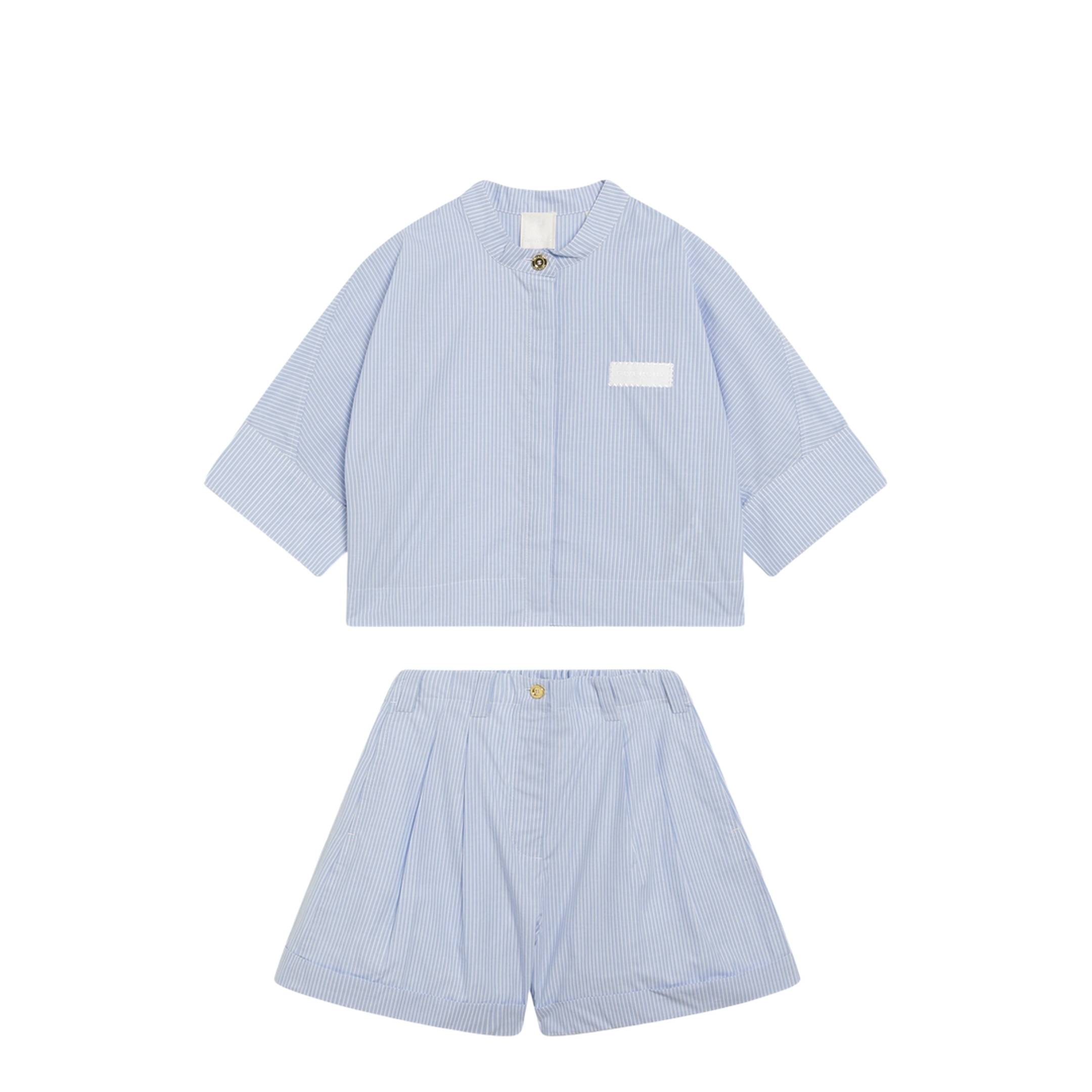 MAYFEYR - Givenchy - Light Blue Cotton Two-Piece Set - H31131COV71