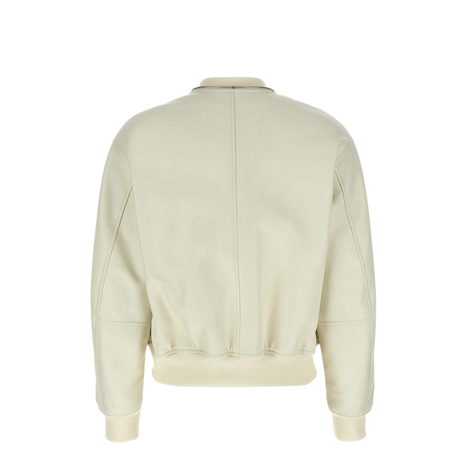 Leather Bomber Jacket