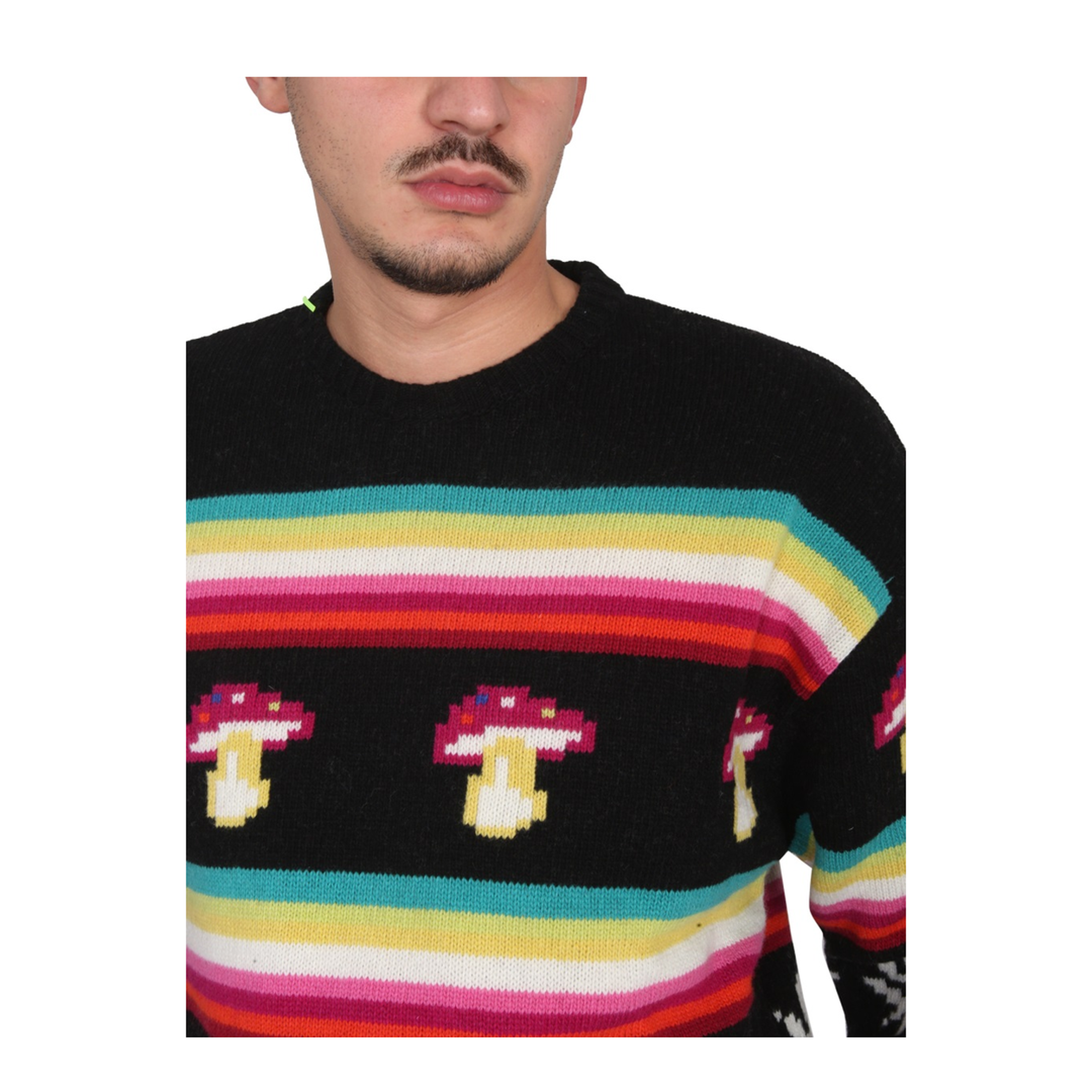 MAYFEYR - MSGM - Wool Crew Neck Sweater - 3340MM13122757403