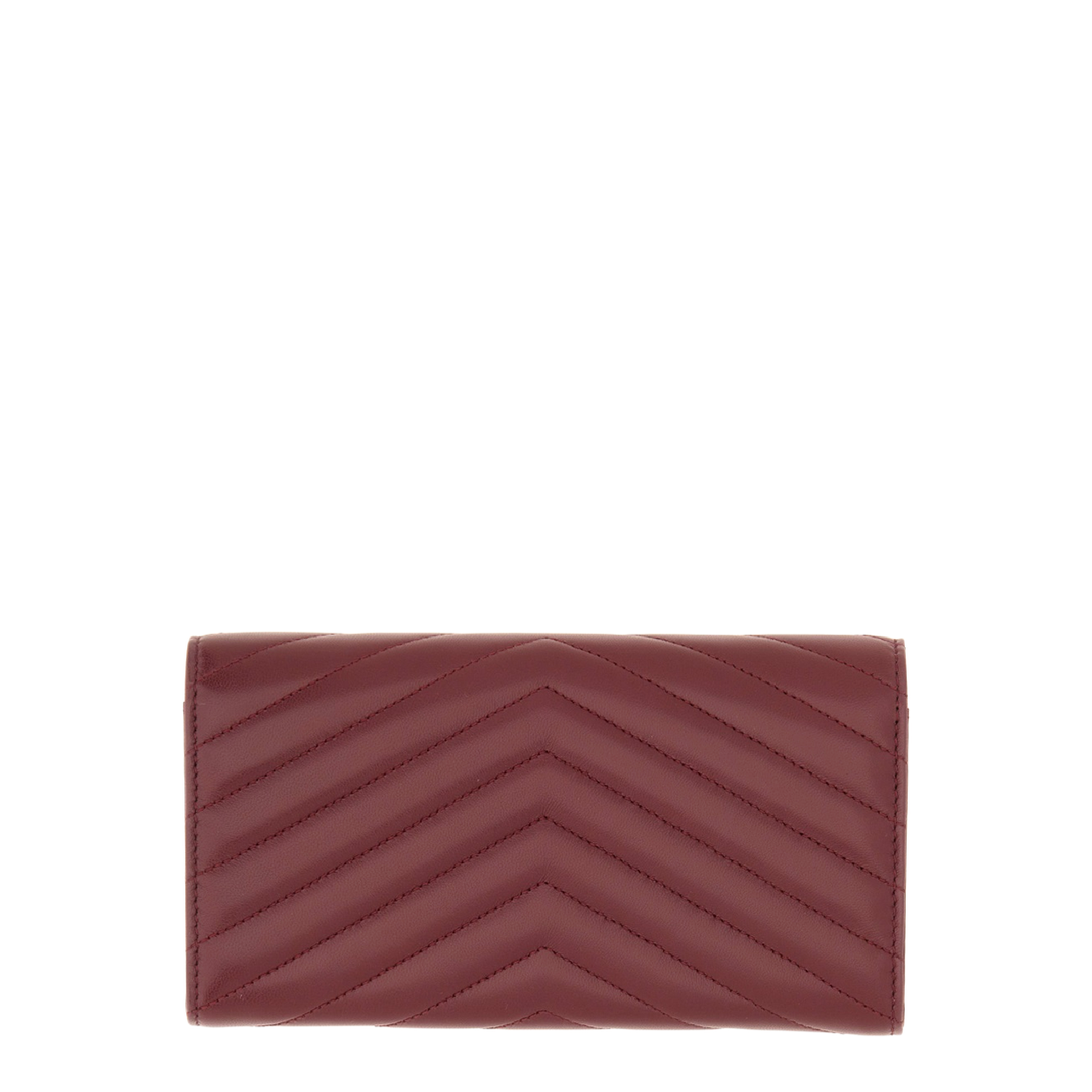 Cassandre Matelassé Large Flap Wallet In Lambskin