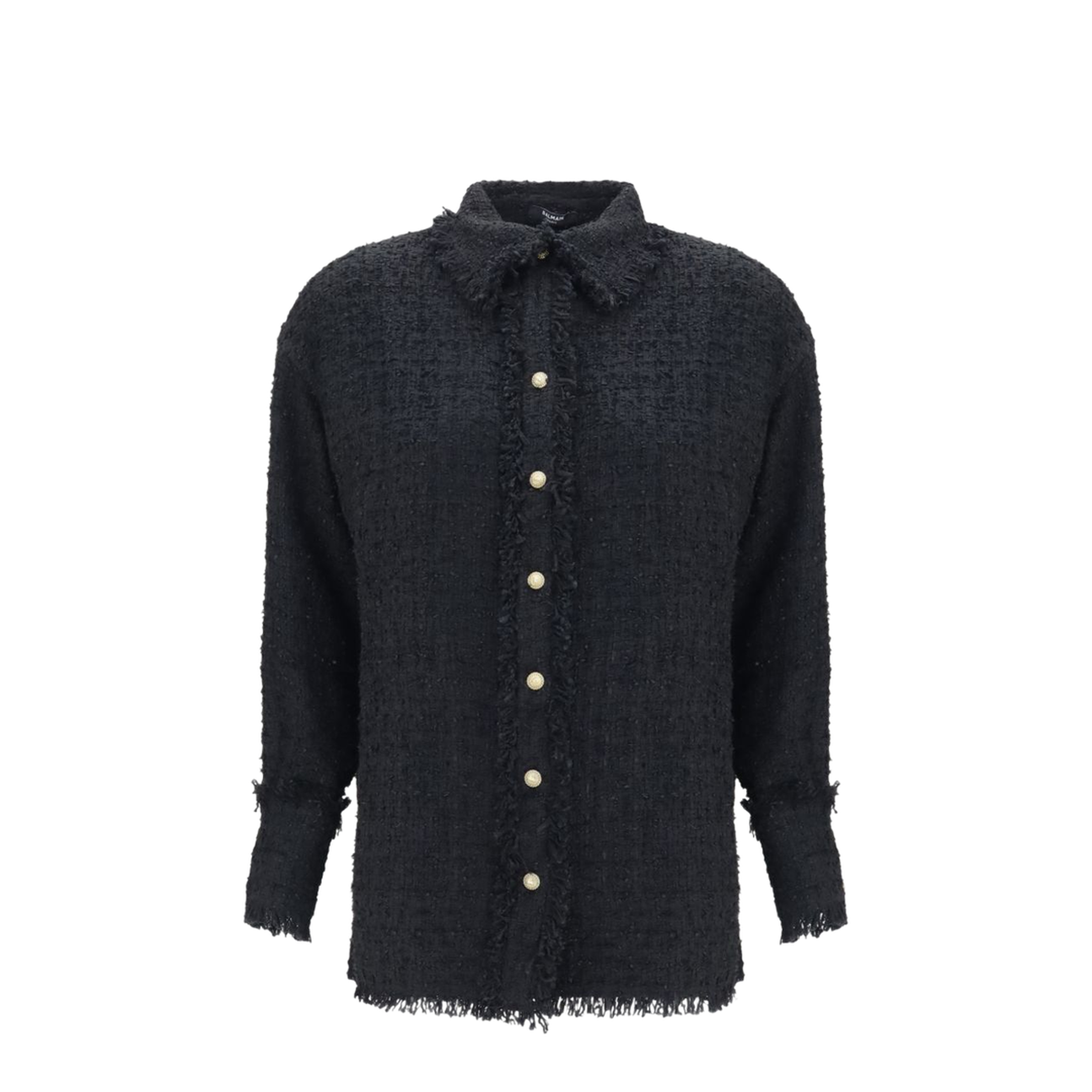 MAYFEYR - Balmain - Shirts Black - HF1HD005XM070PA