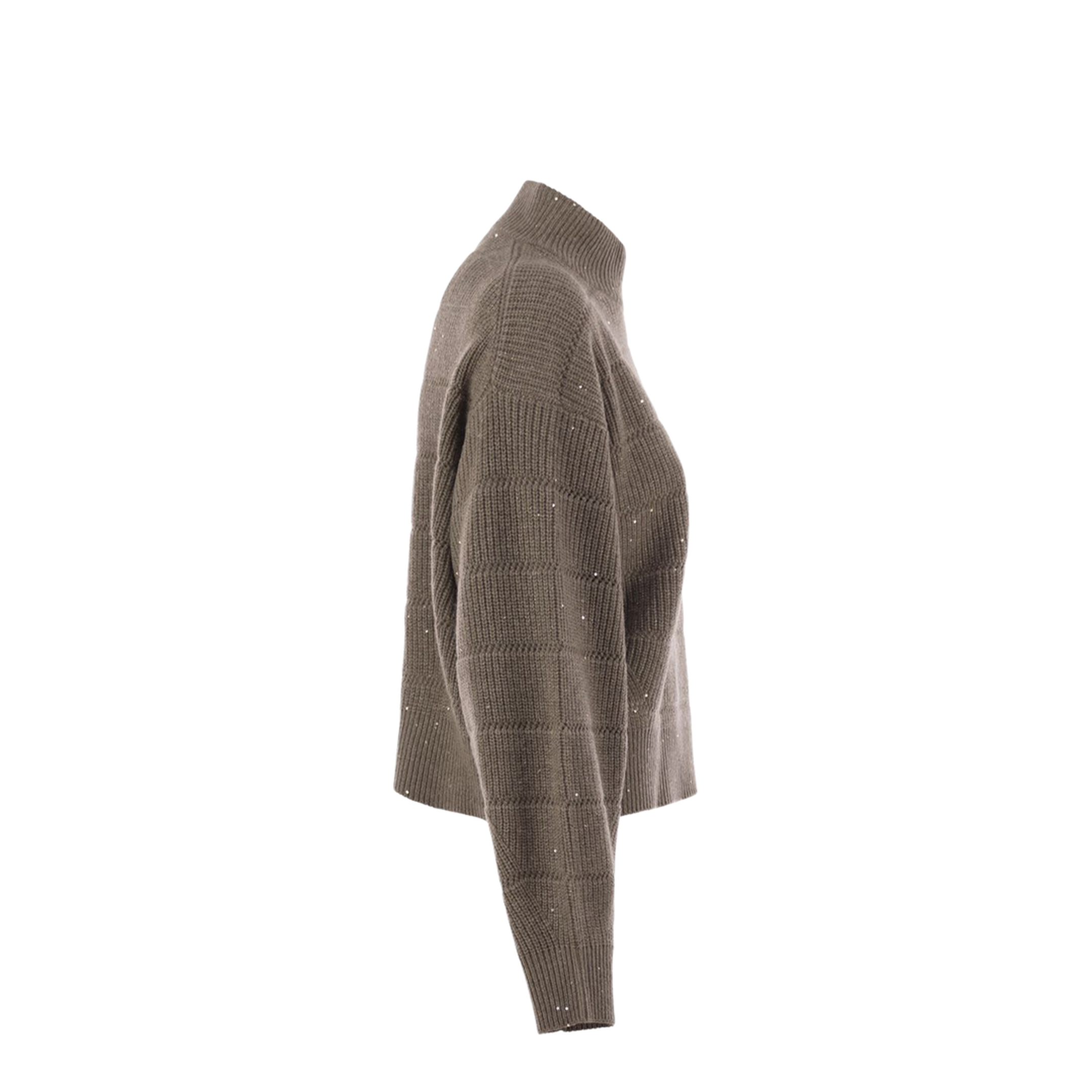 Cashmere and Wool Turtleneck Sweater