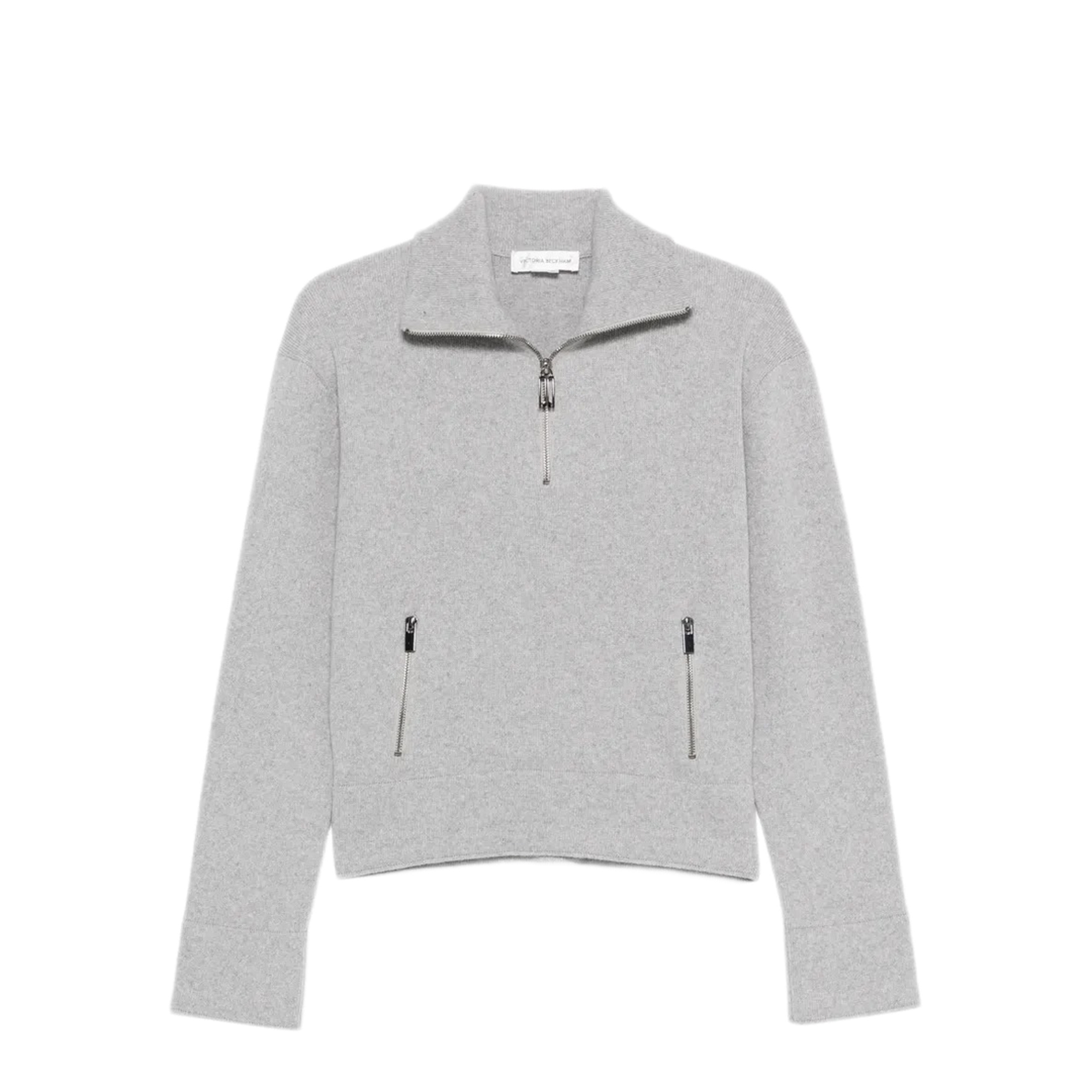 MAYFEYR - Victoria Beckham - Half-Zip Milano Wool Blend Jumper - 1126KJU006866A2456