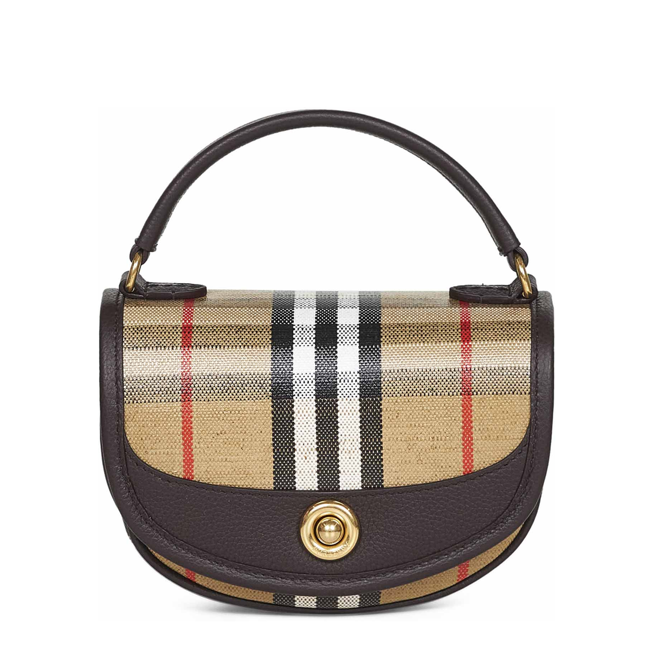 Highlands Mini Leather Crossbody Bags - Brown