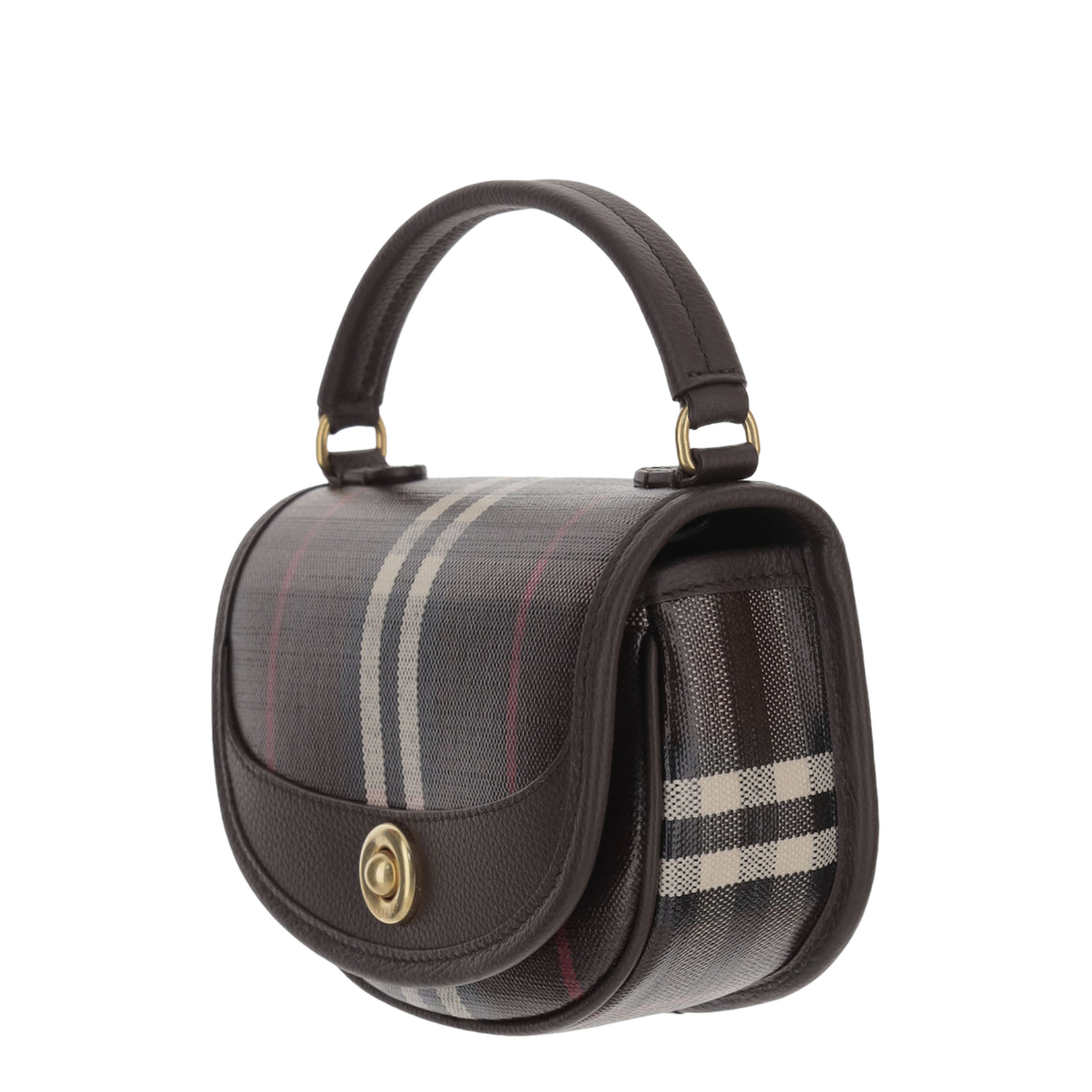 Highlands Mini Canvas Handbags - Mahogany Red