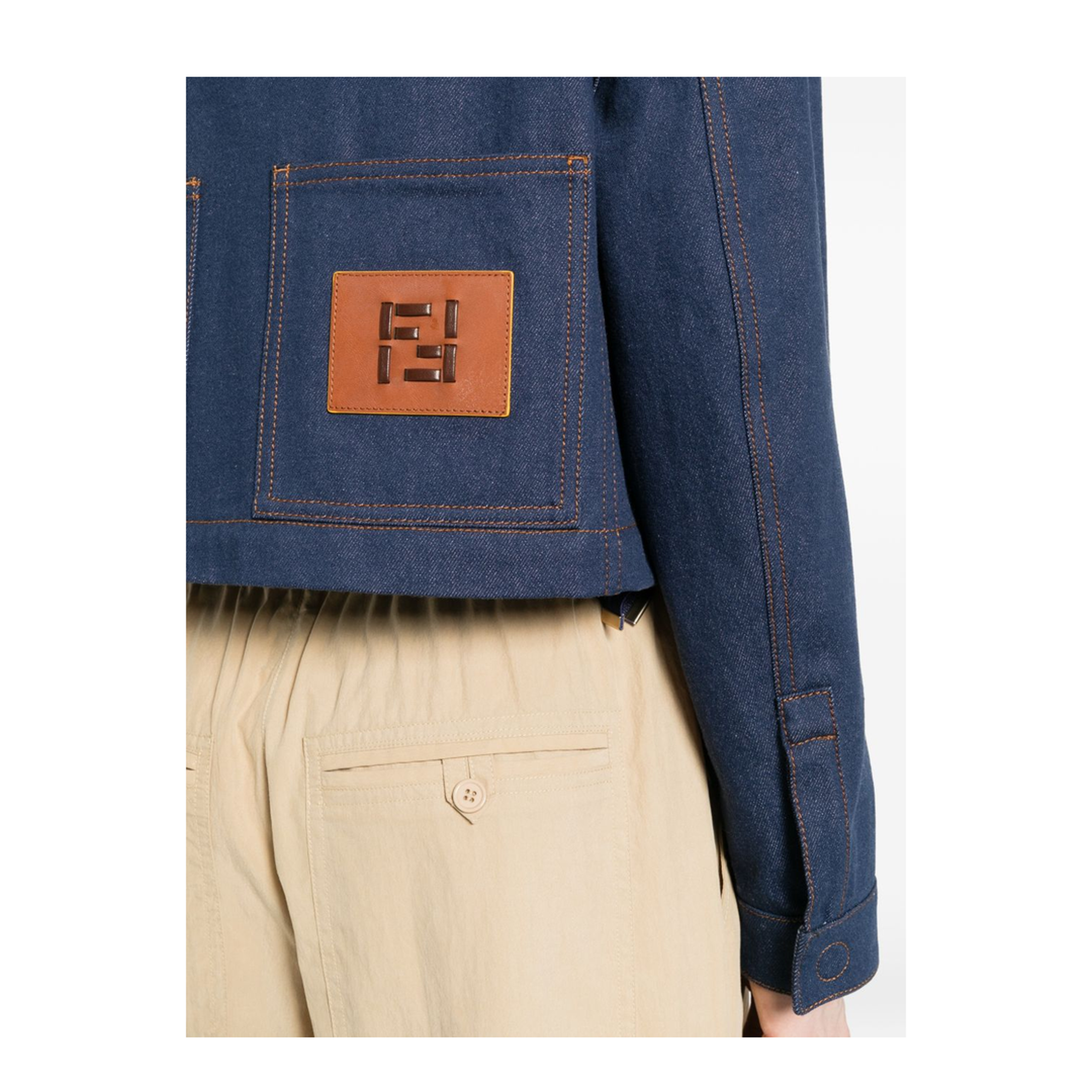 Cropped Denim Jacket