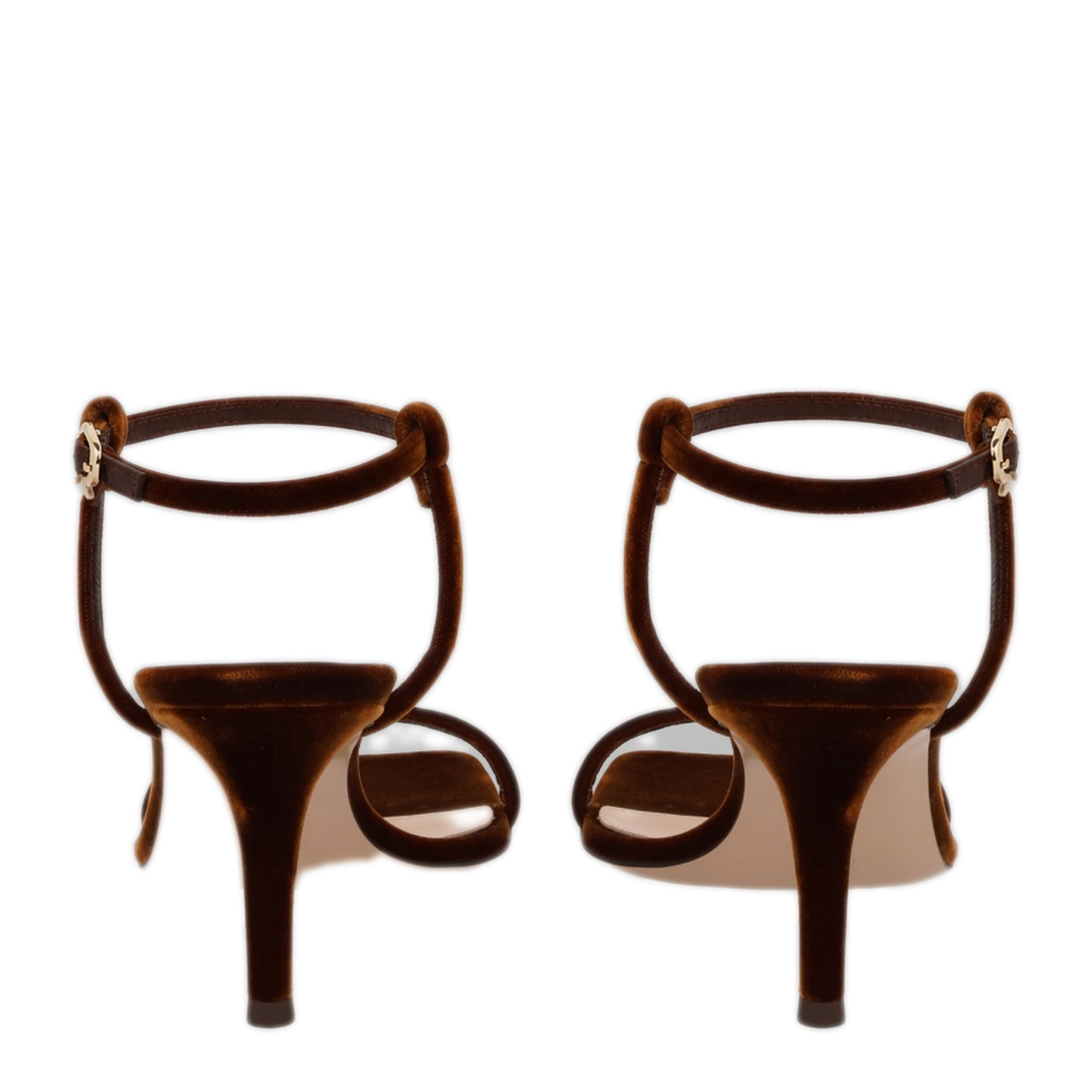 MAYFEYR - Gianvito Rossi - Mayfair Sandal In Velvet - G3281570RICVELBROW