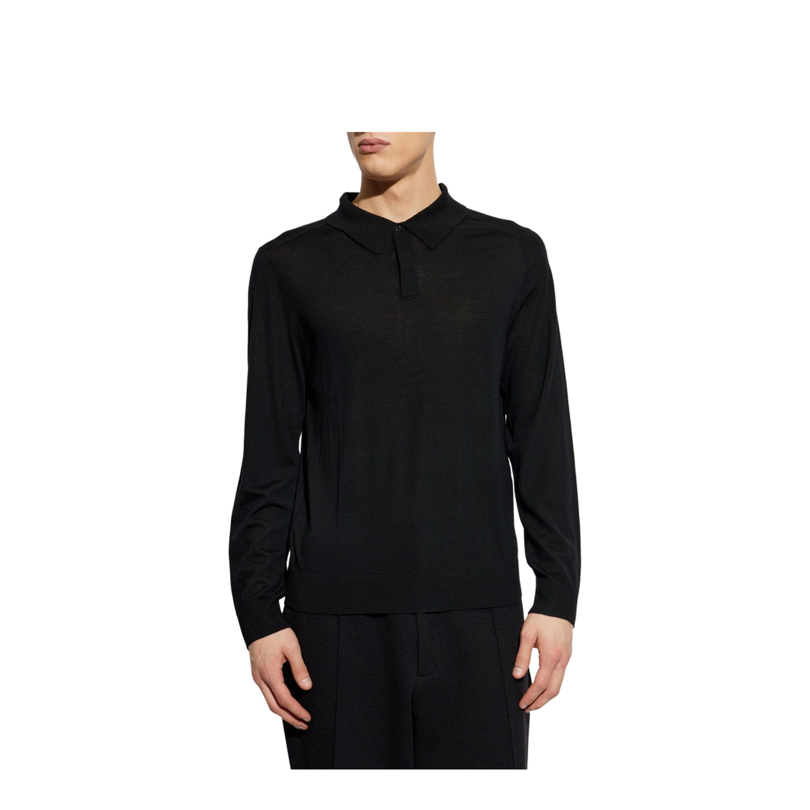 Wool Polo Shirt