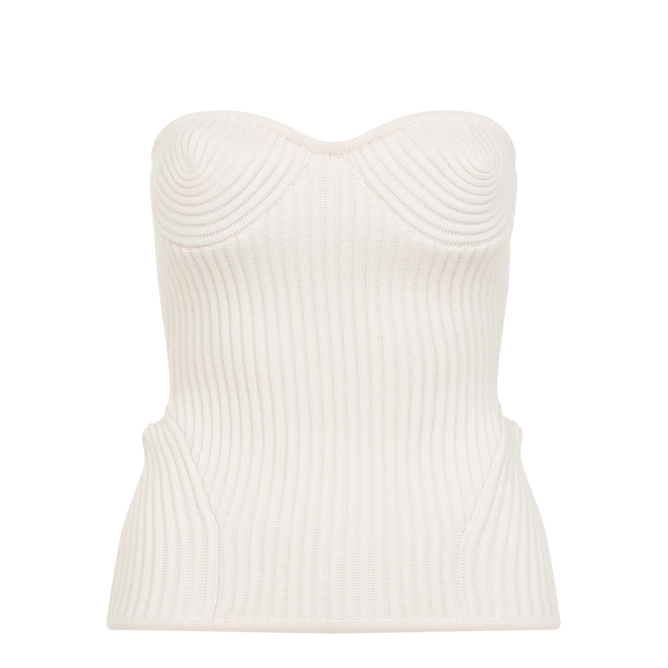 MAYFEYR - Jean Paul Gaultier - Merino Wool Ribbed Stretch Corset - 2503WPO010K00101