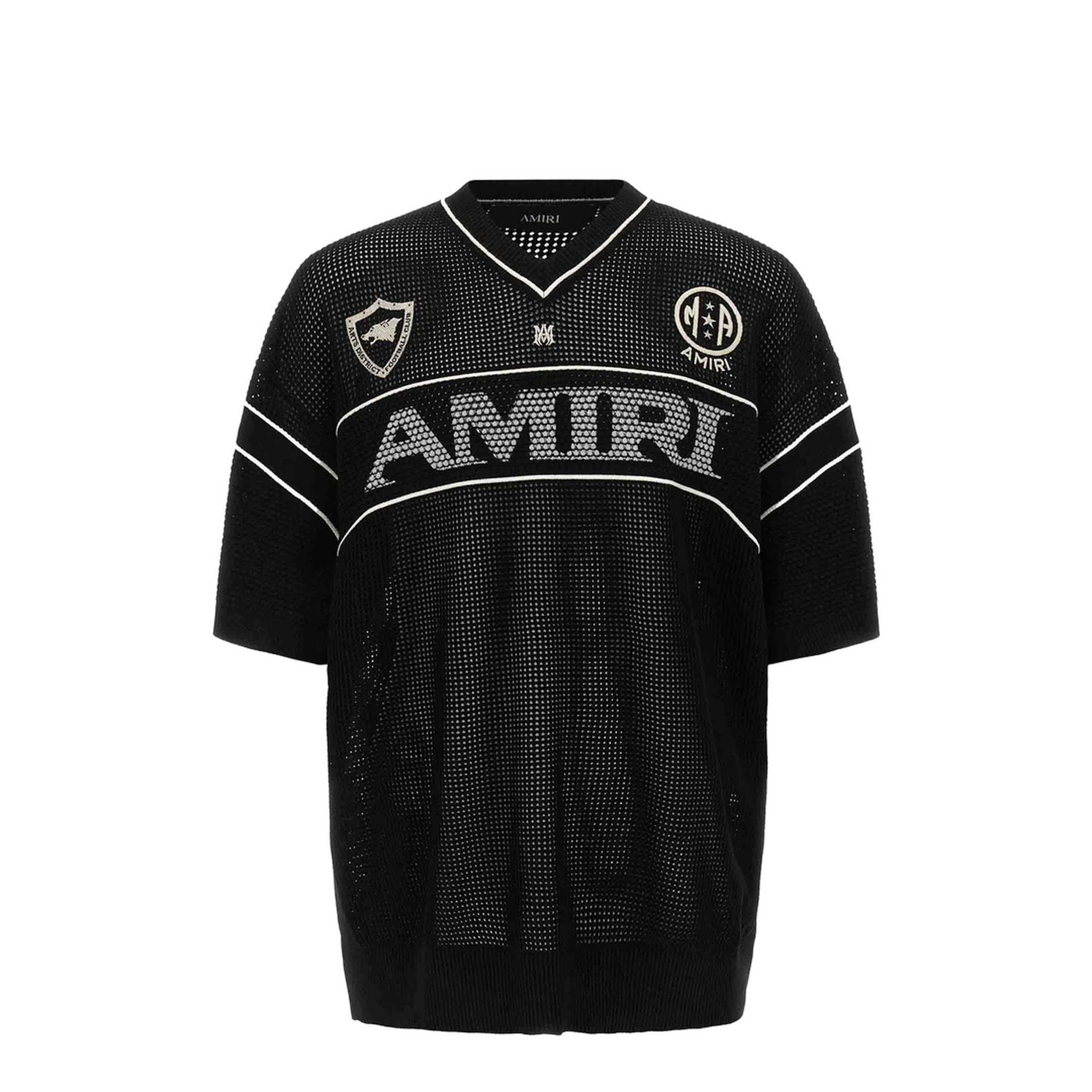 Sport Embroidered T-Shirt Black