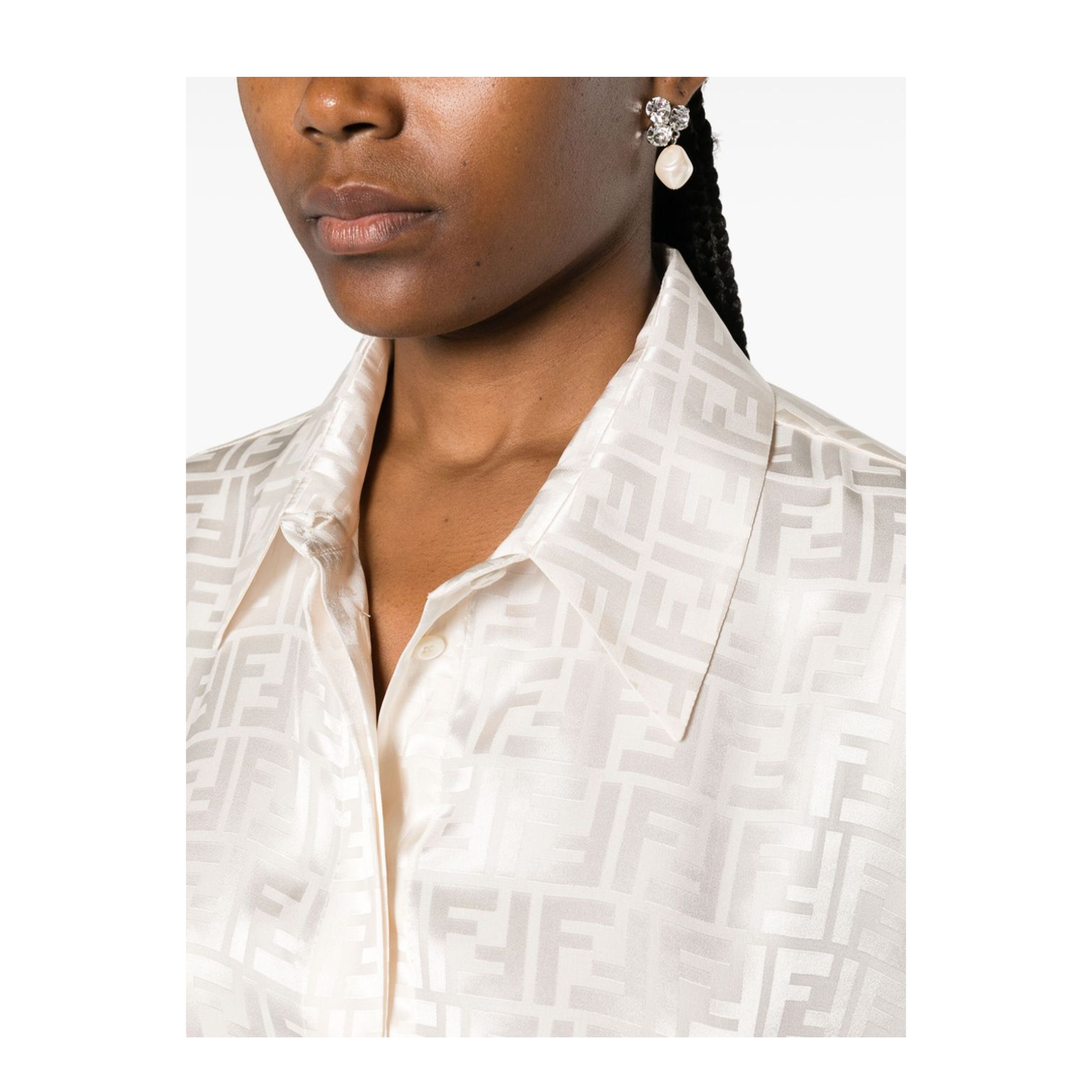 Shirt Silk White