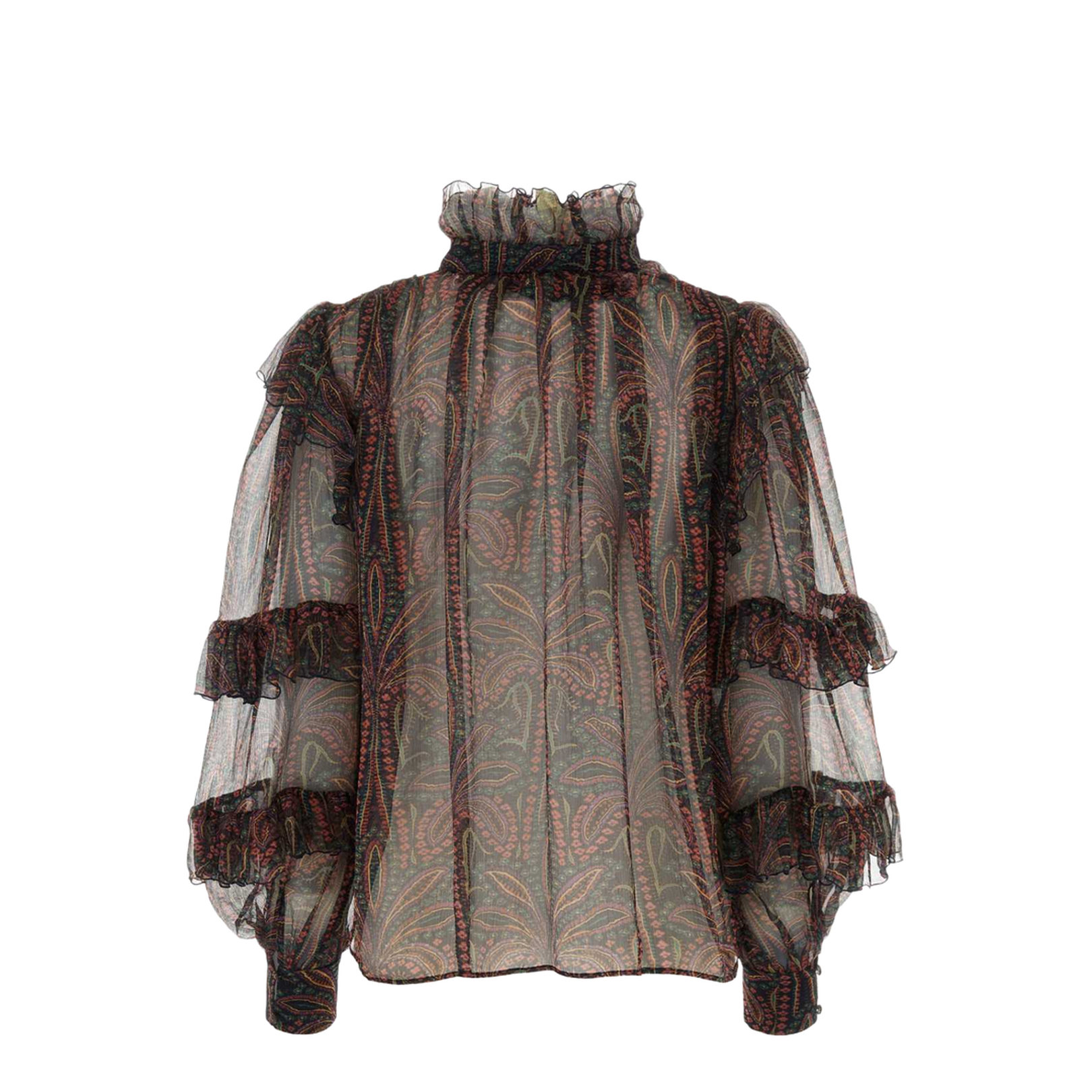 Printed Crepe Blouse