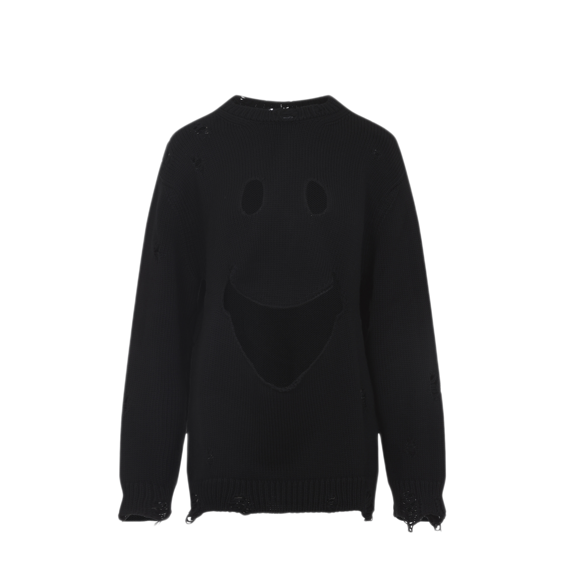MAYFEYR - Moschino - Smile Cropped Sweater - 252D092254050555
