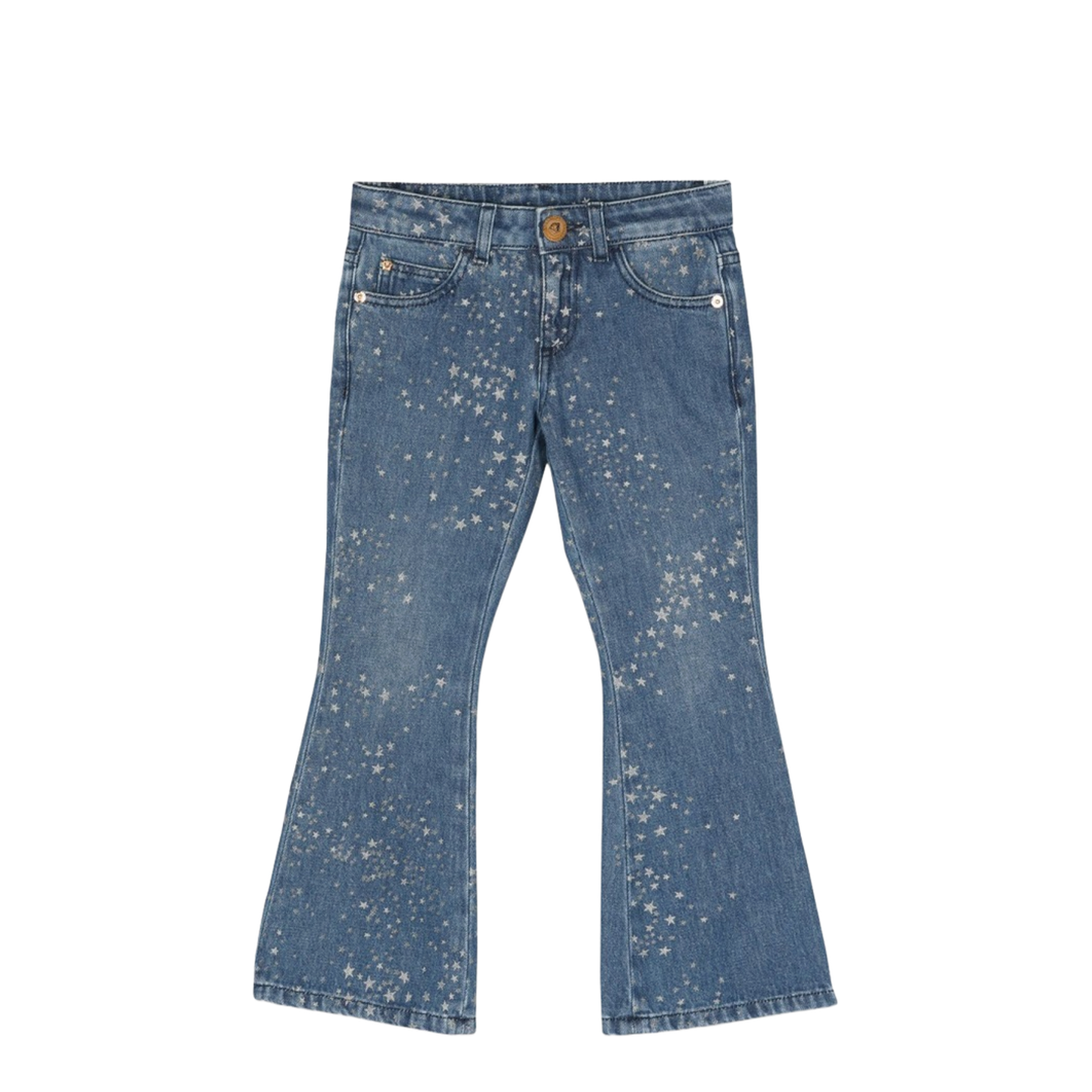 Glitter Print Jeans