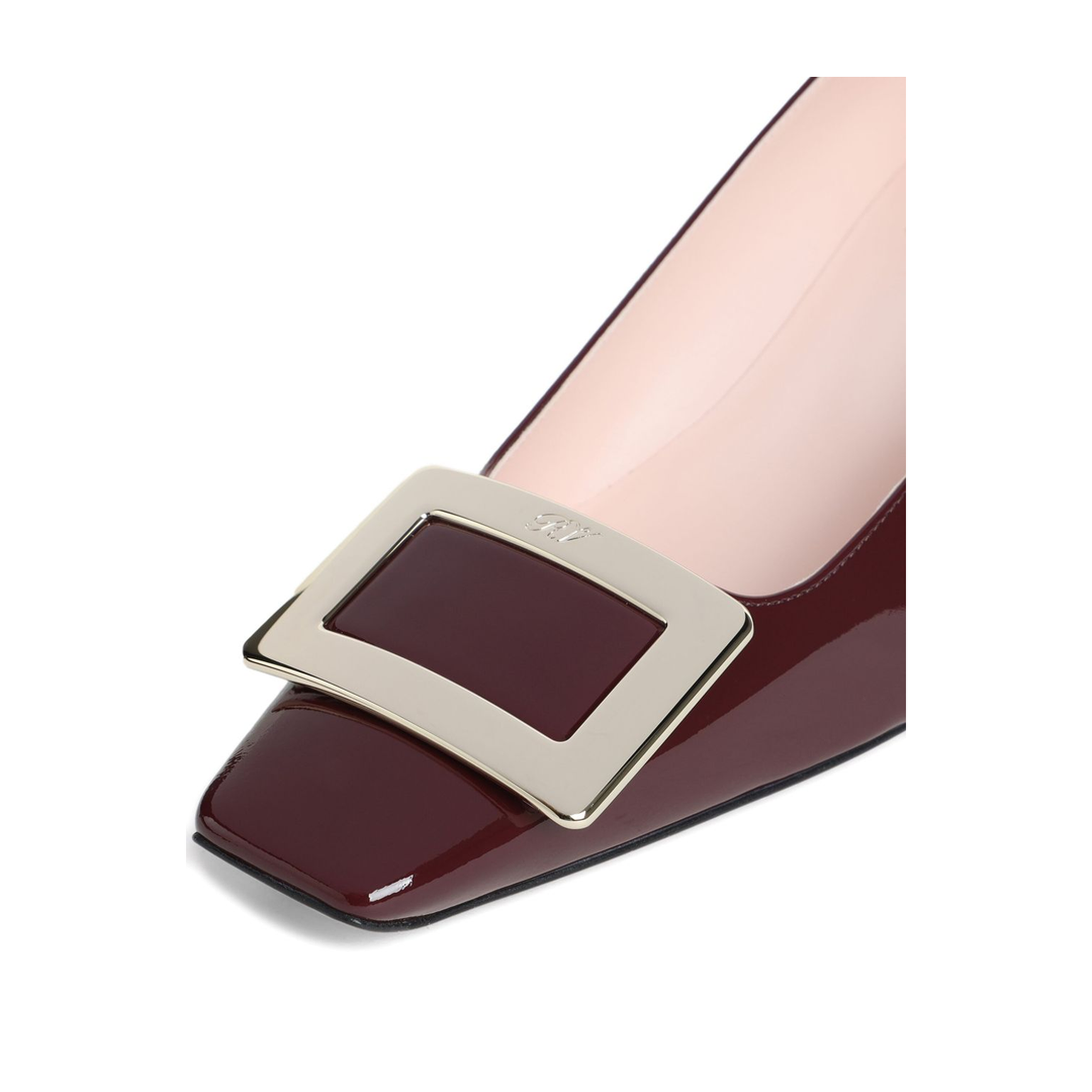 With Heel Bordeaux