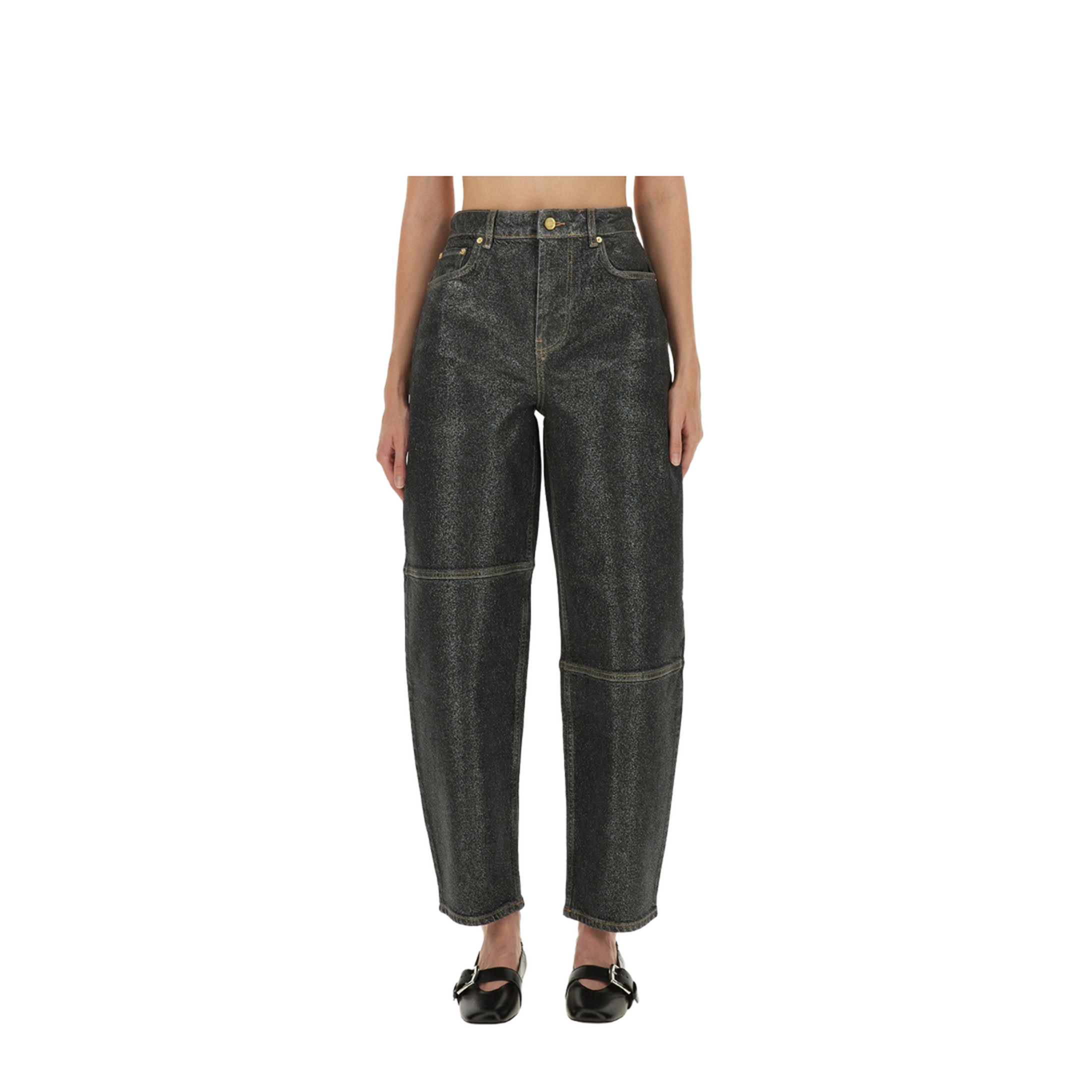 Organic Cotton Denim Jeans - Black