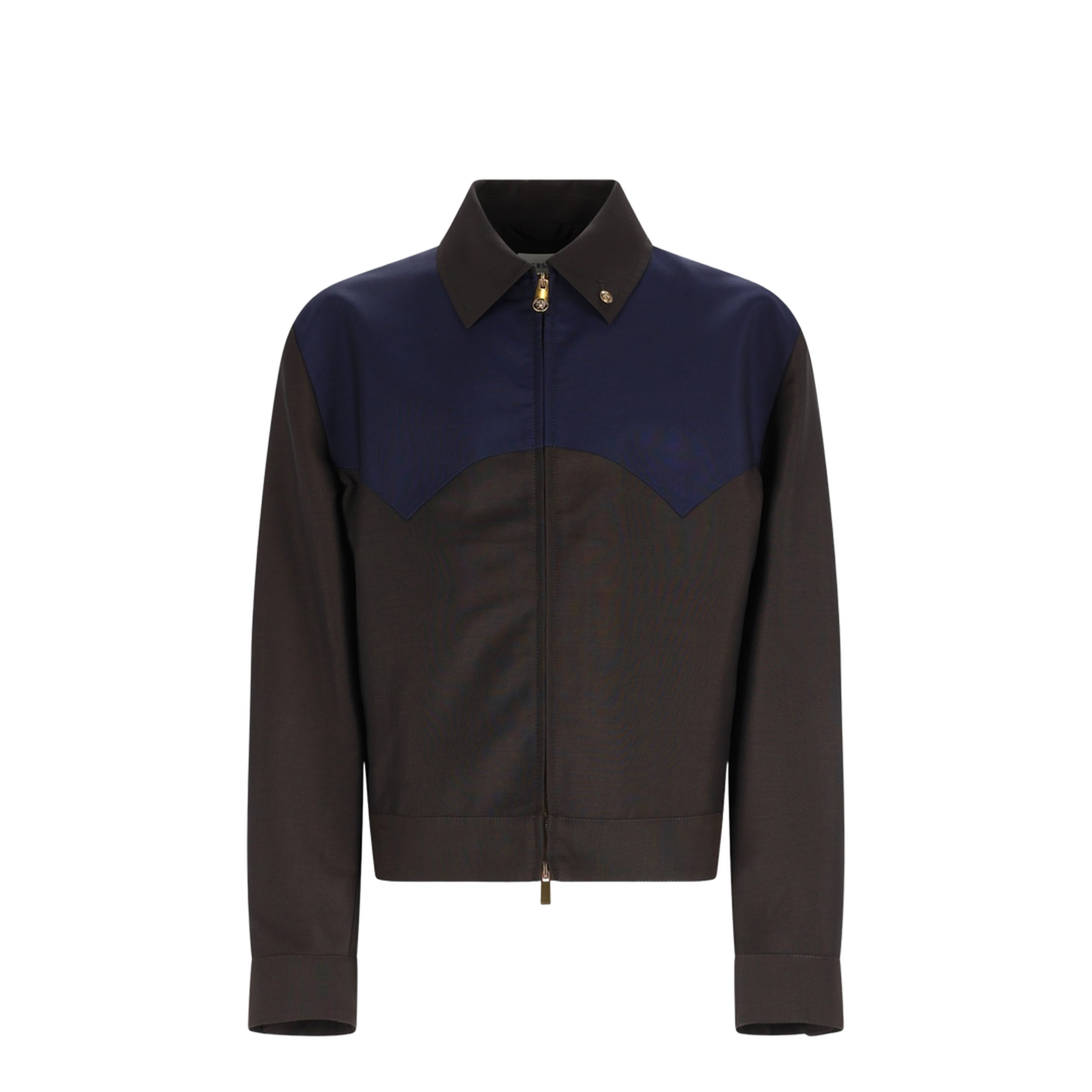 Men's Zipped Jacket Brown