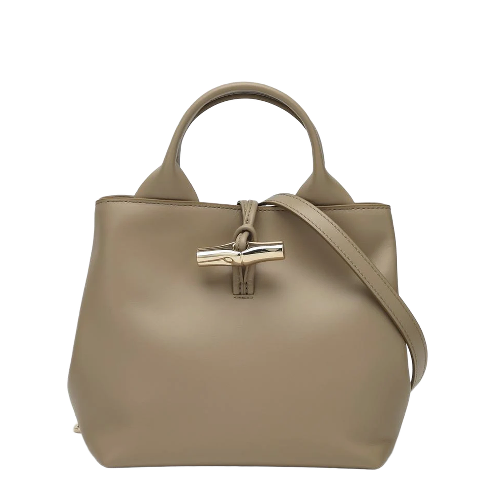 XS Bucket Bag Root - Leather