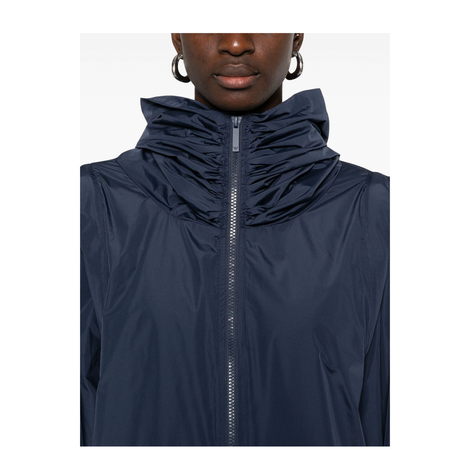 Hooded Blouson Jacket