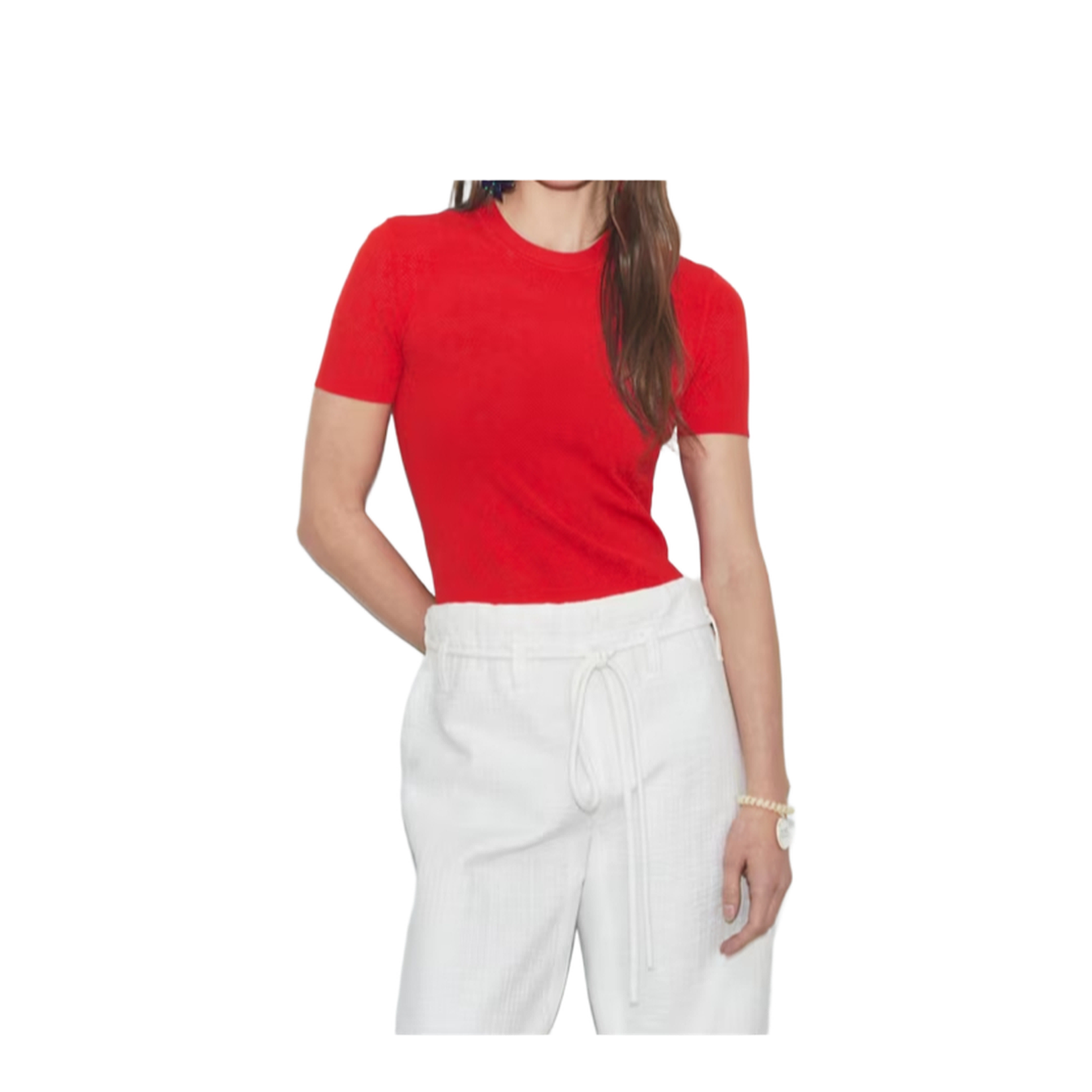 T-Monogram Viscose Blend Top