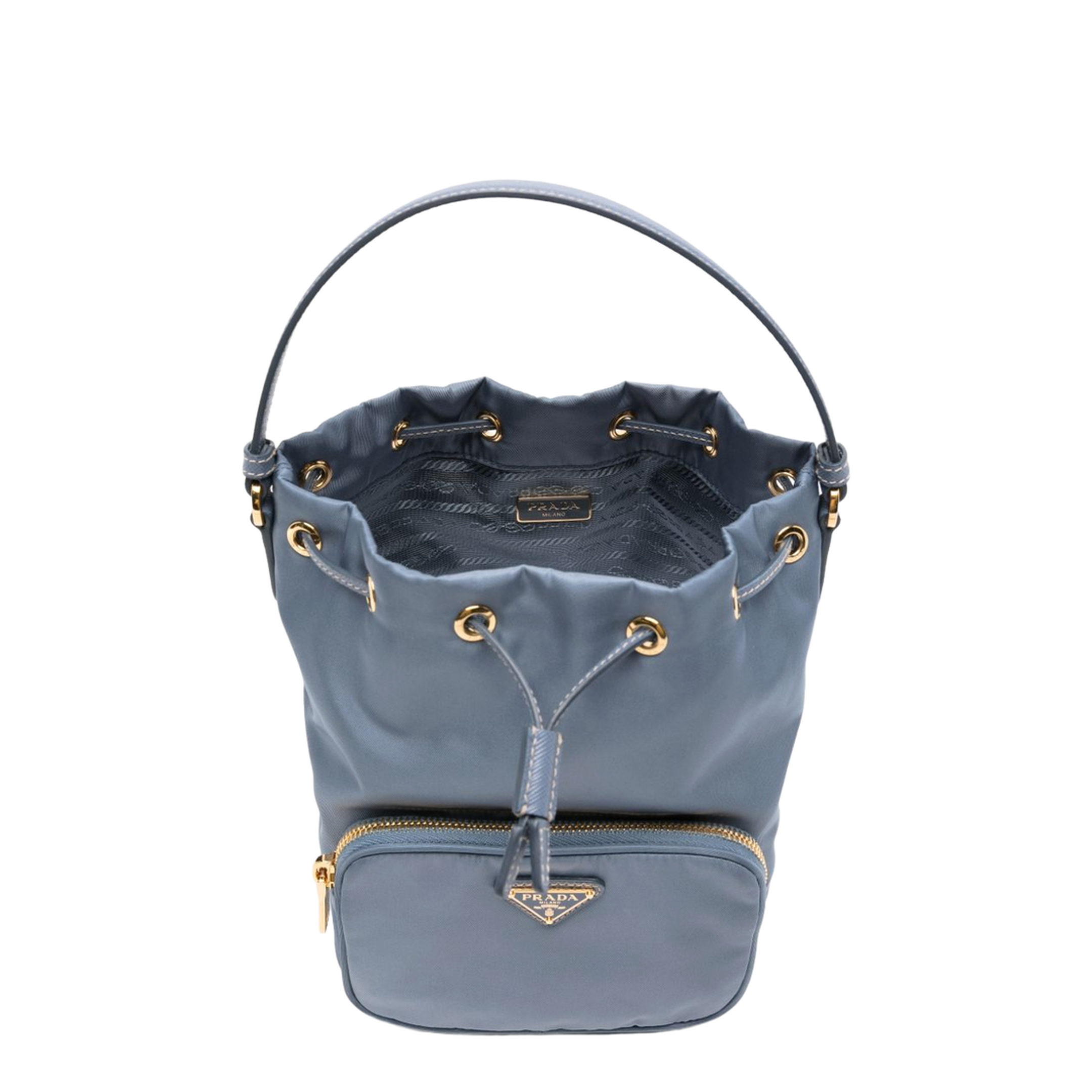 Duet Re-Nylon Bucket Bag - Aviation Blue