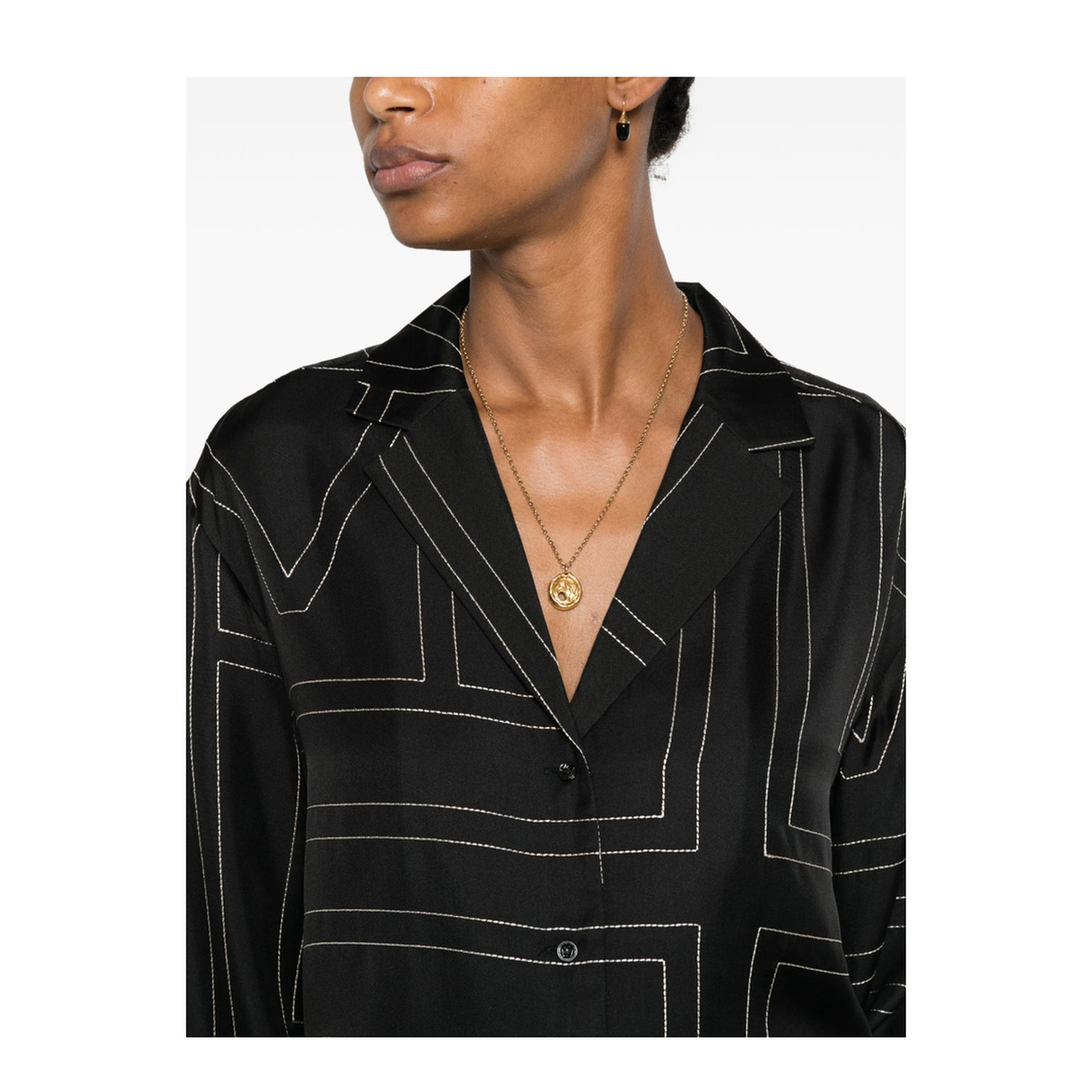 MAYFEYR - Toteme - Shirts Black - 263WRT0881FB0704001