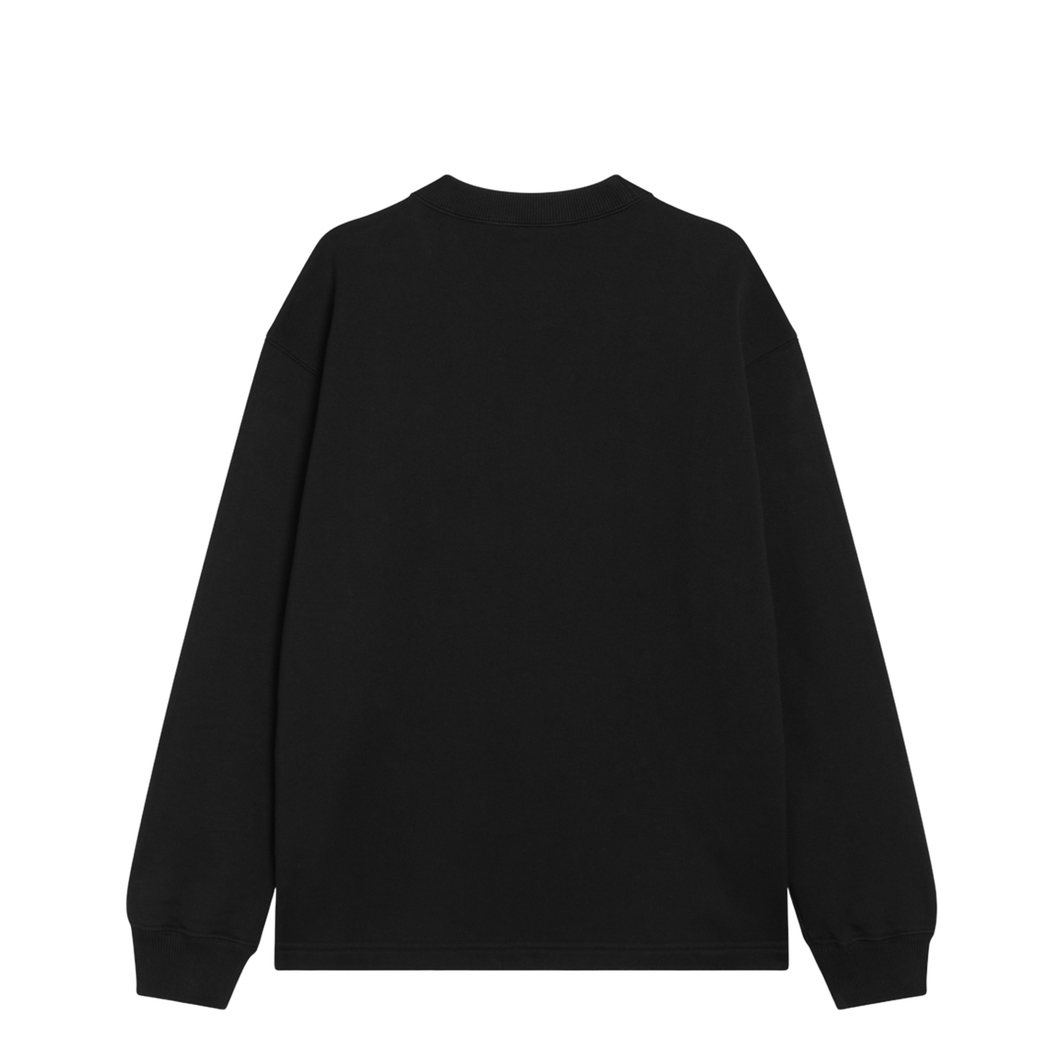 Cotton Sweatshirt with Logo Patch