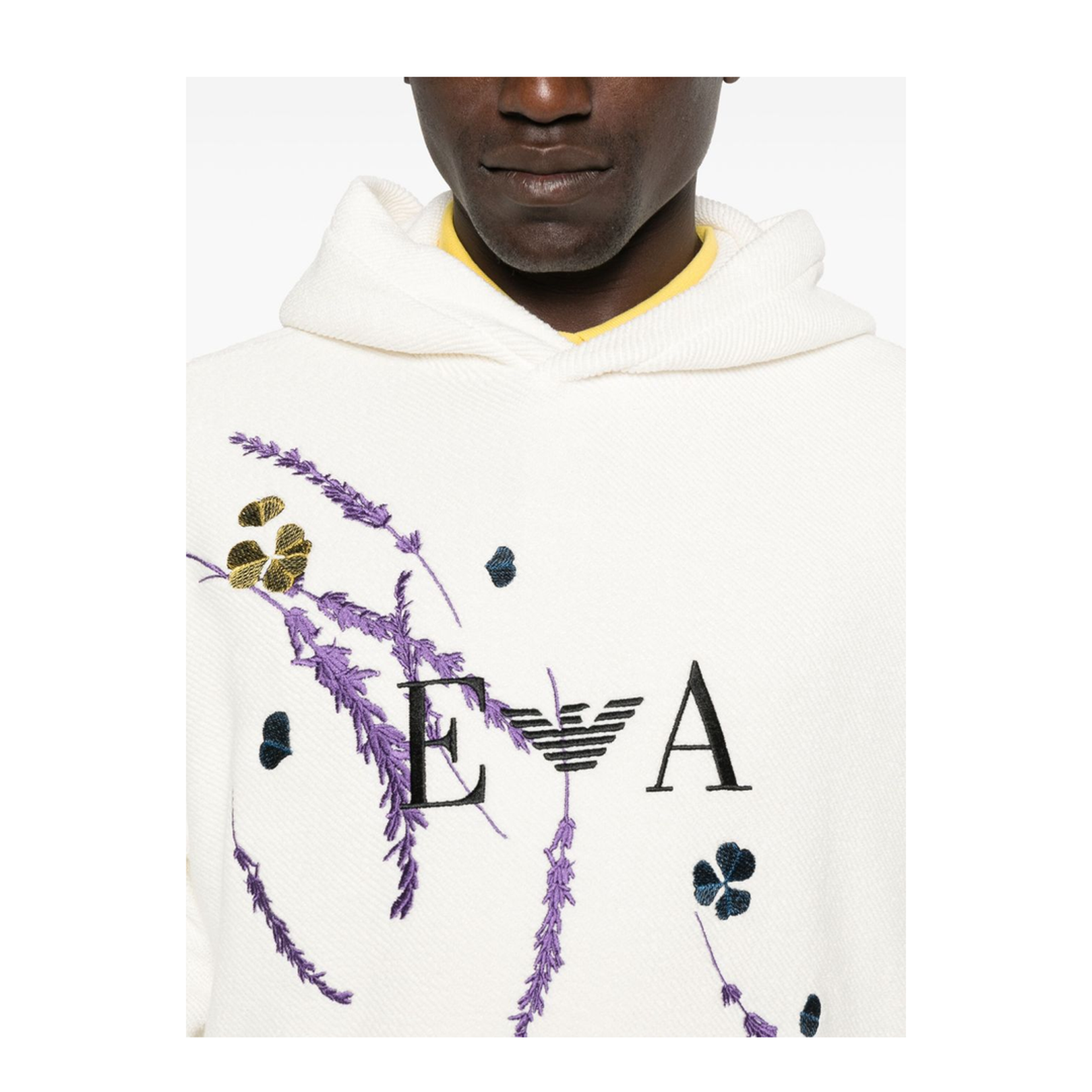 Printed Cotton Hoodie