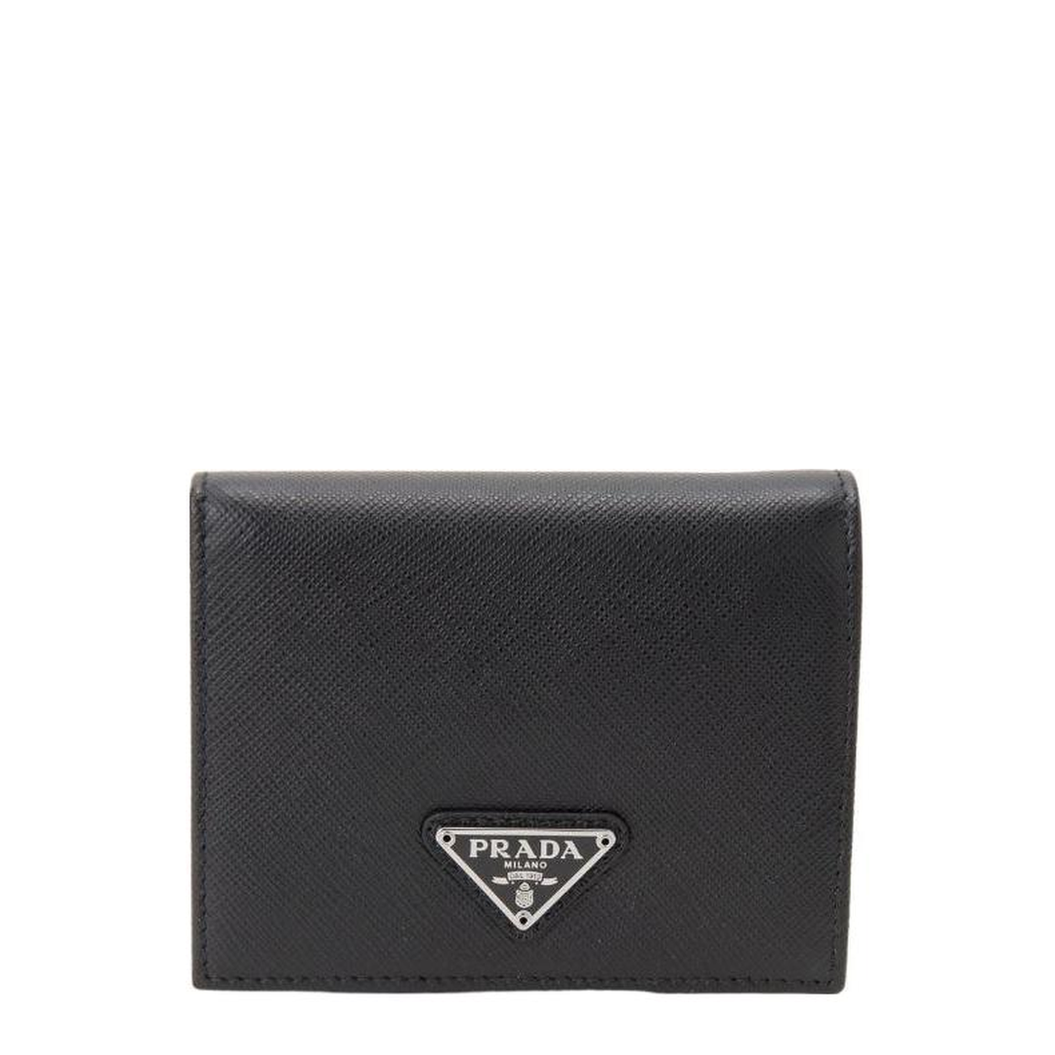 MAYFEYR - Prada - Black Leather Wallet - 1MV204QHHF0632