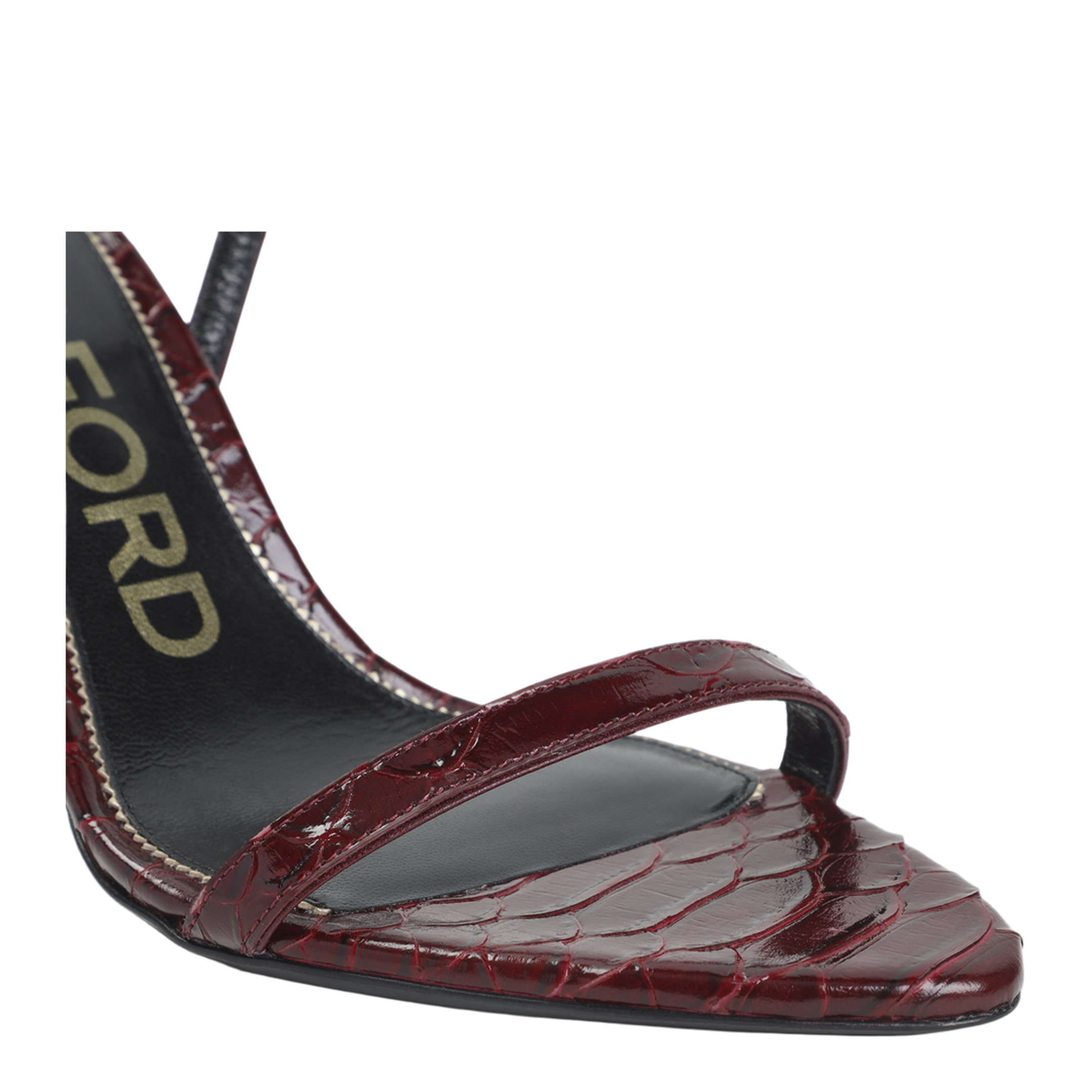 MAYFEYR - Tom Ford - Semi Shiny Printed Python Sandals - W2748LCL516P