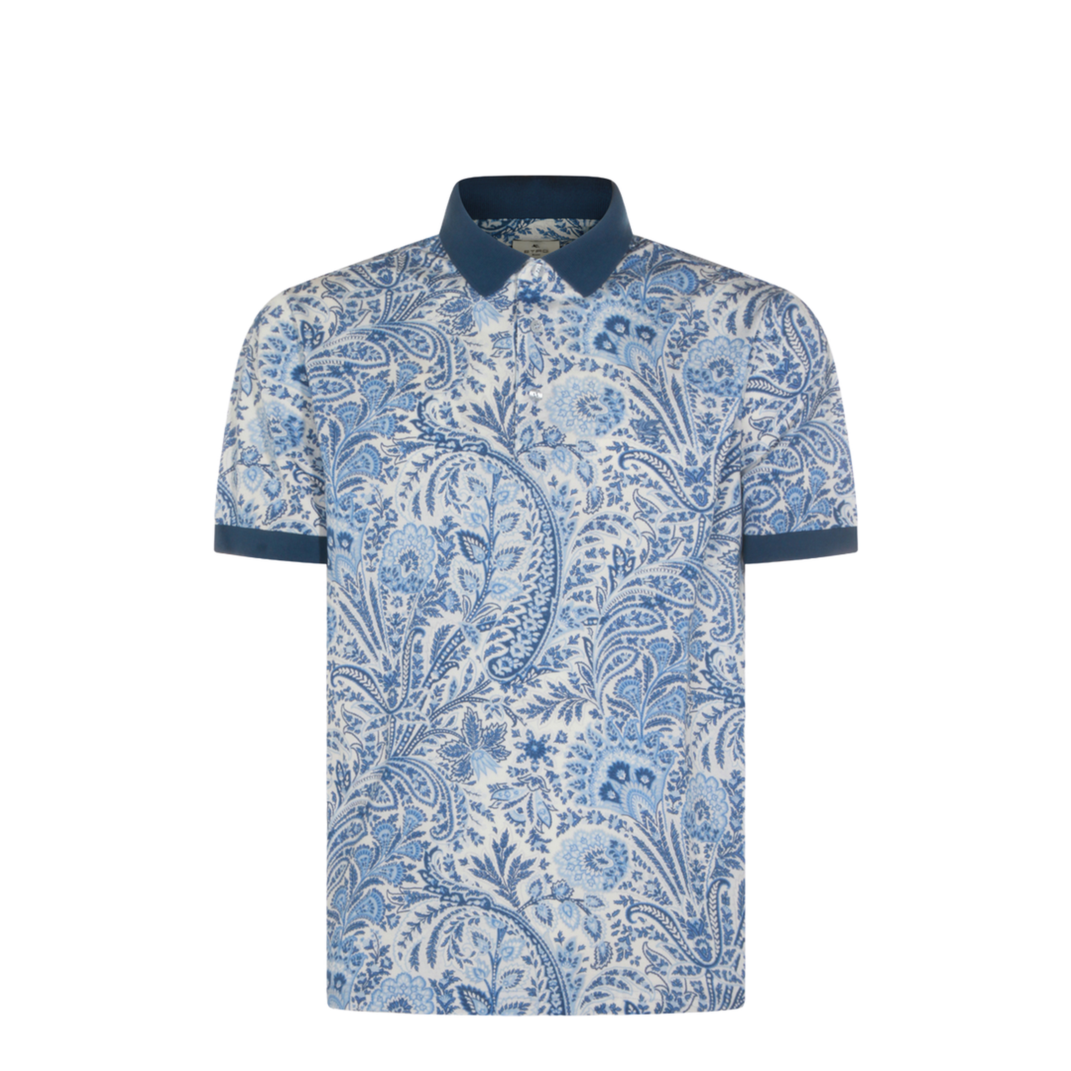 MAYFEYR - Etro - T-Shirt E Polo Blu - MRMD0004AKF83X0801