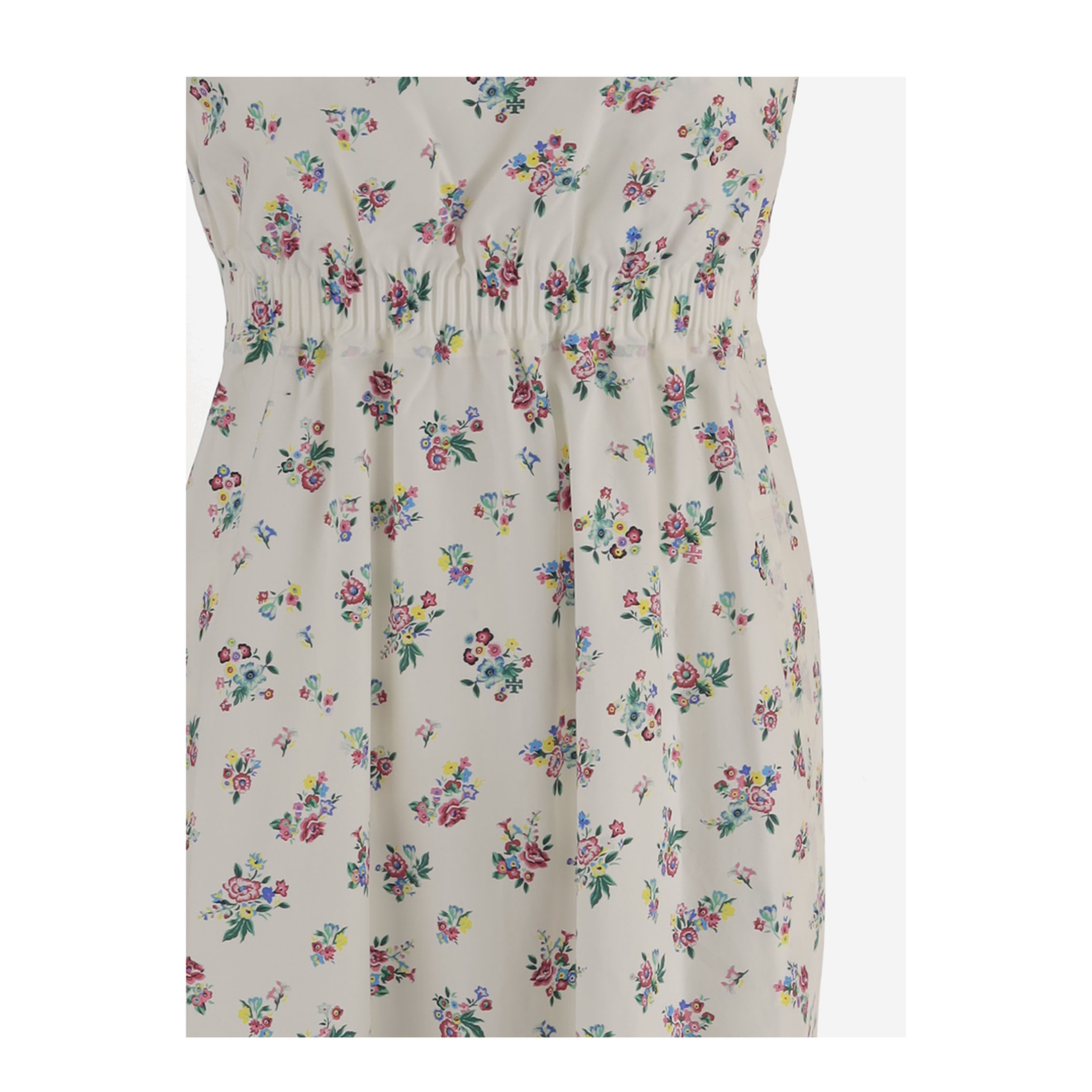 Printed Poplin Dress