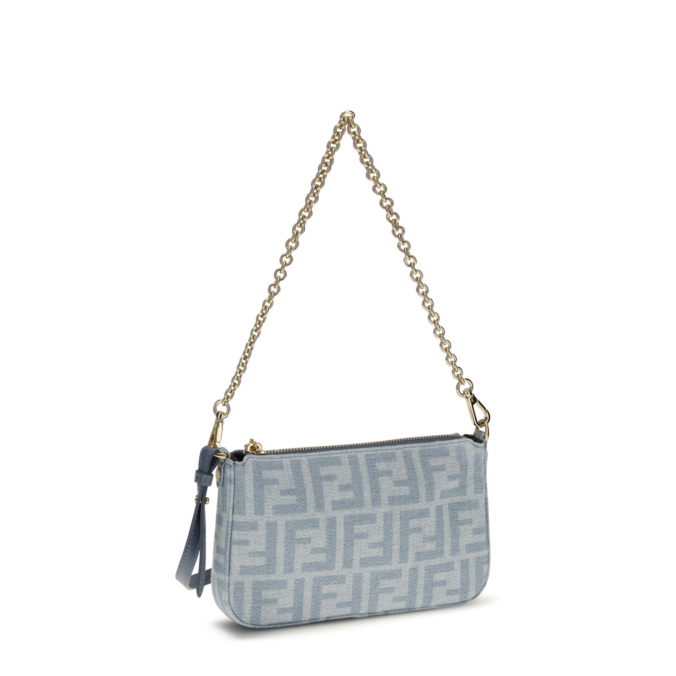 MAYFEYR - Fendi - Denim Baguette Clutch - 8BS073AY6Y