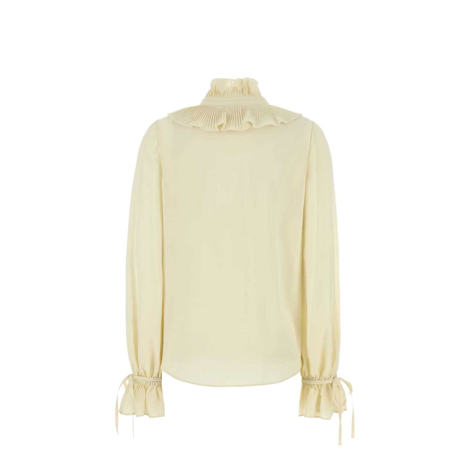 Cream Crepe Shirt