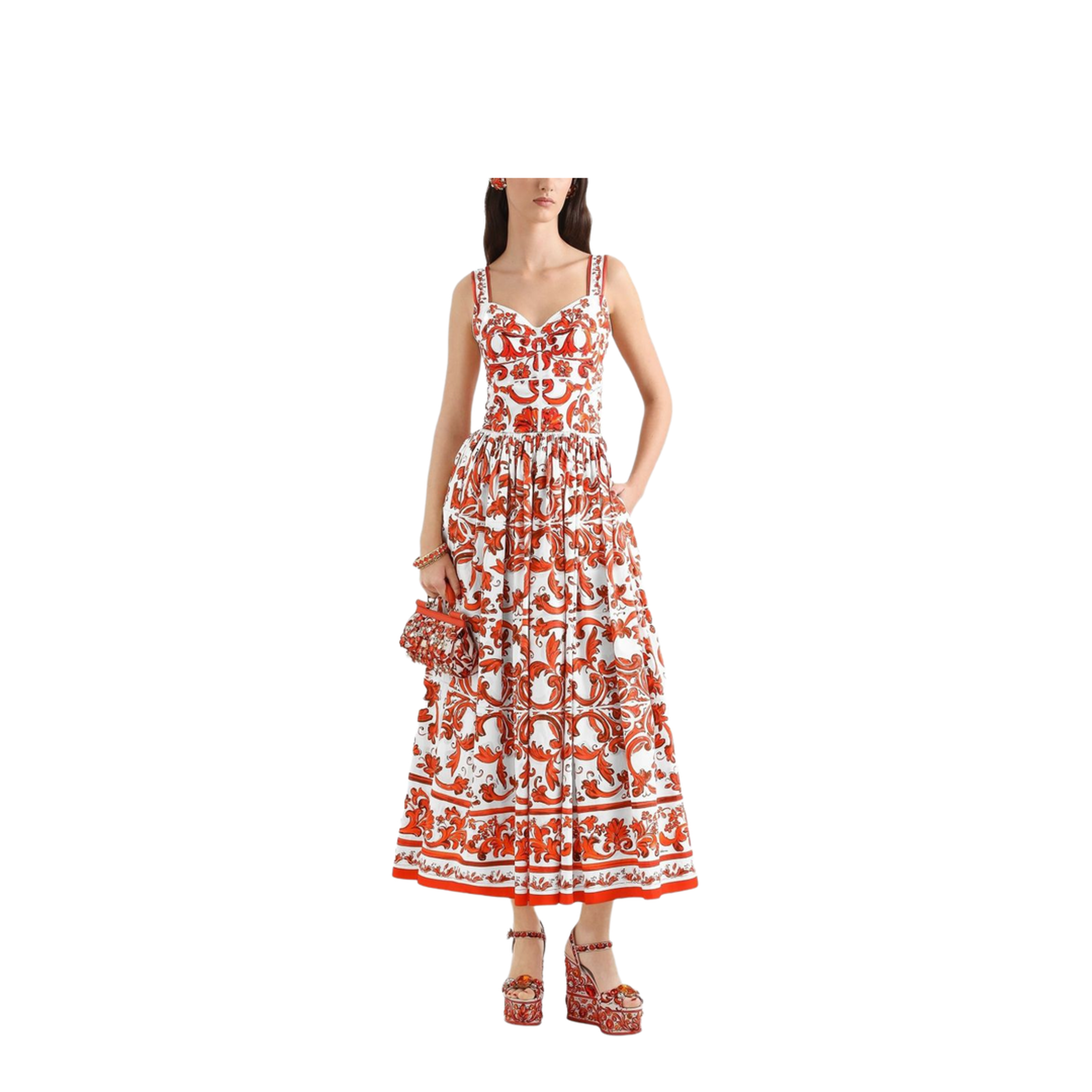 MAYFEYR - Dolce & Gabbana - Dresses Orange - F6TTHTGDDRLS9000
