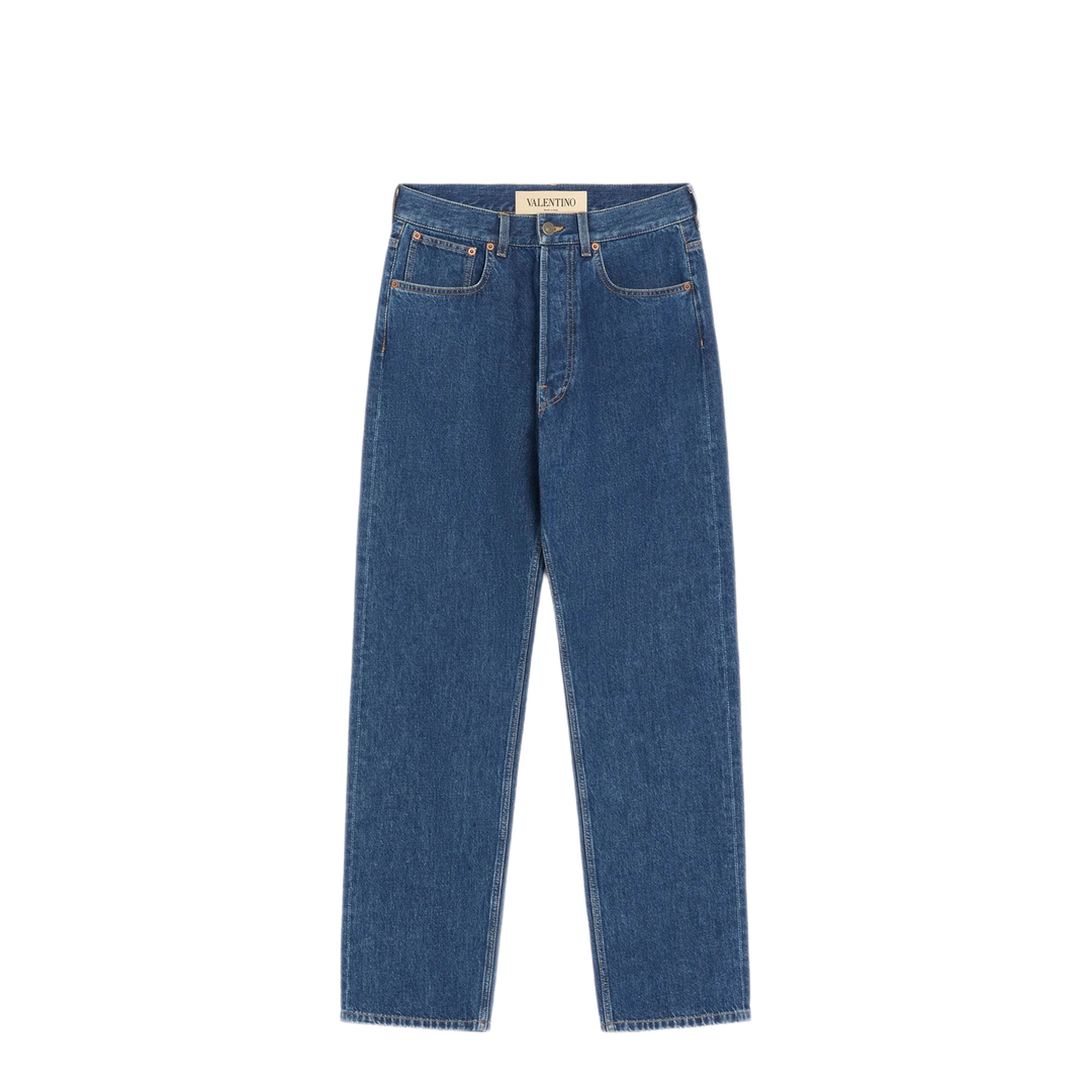 MAYFEYR - Valentino - Denim Trousers With Vgold - VDE15EBKN558