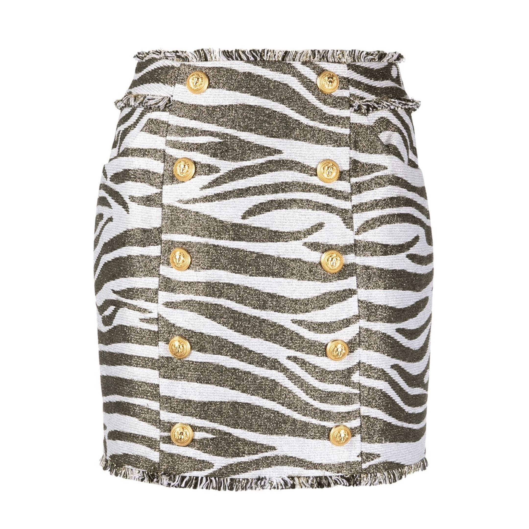 Lurex Zebra Skirt