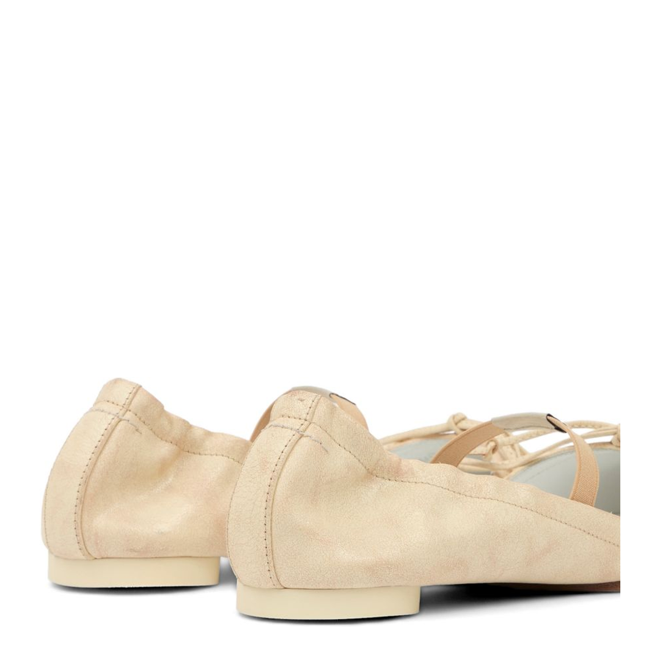 Square Toe Ballet Flats