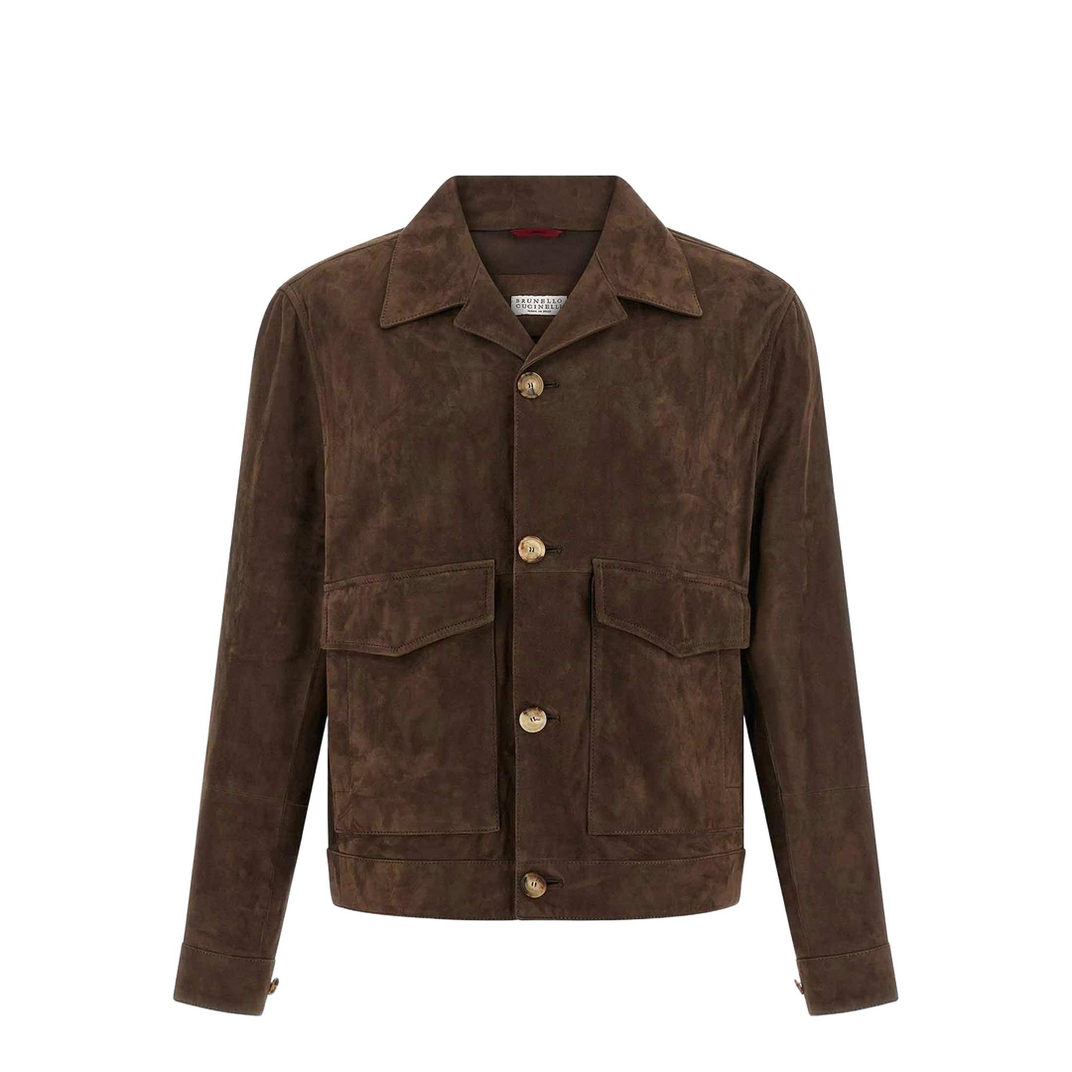 Suede Jacket Brown