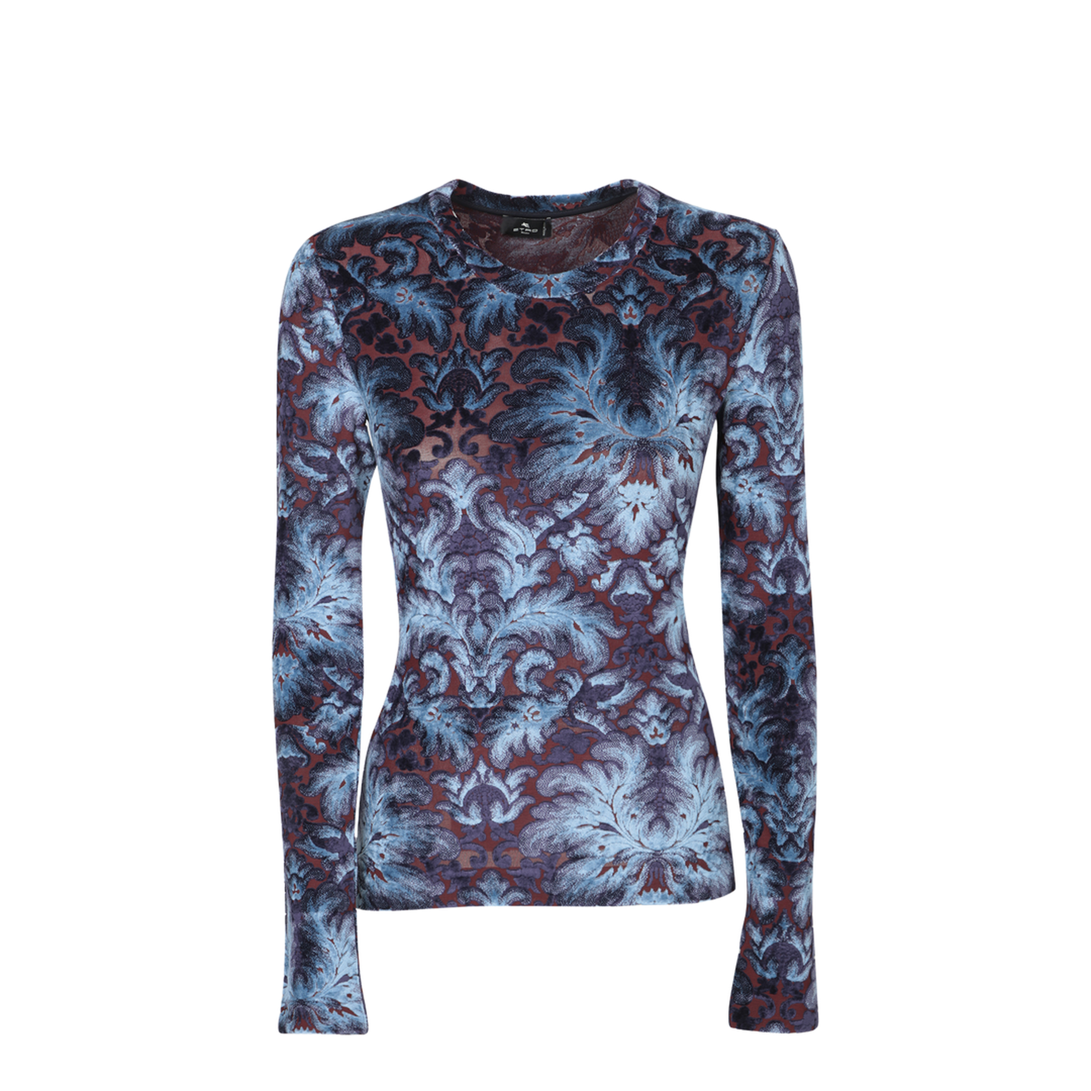 CHENILLE JACQUARD TOP