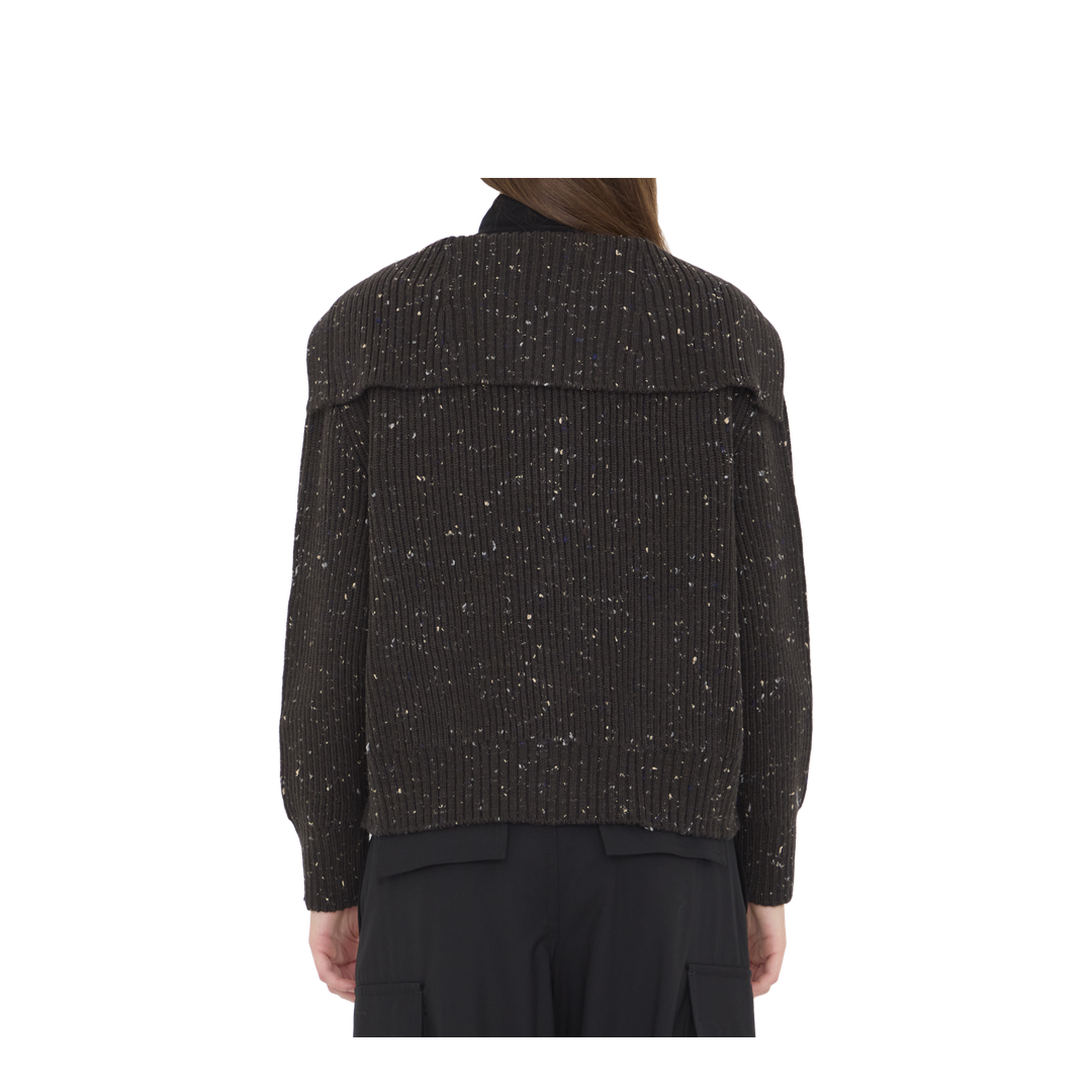 MAYFEYR - Bottega Veneta - English Rib Wool Cardigan - 838107V5LV02113