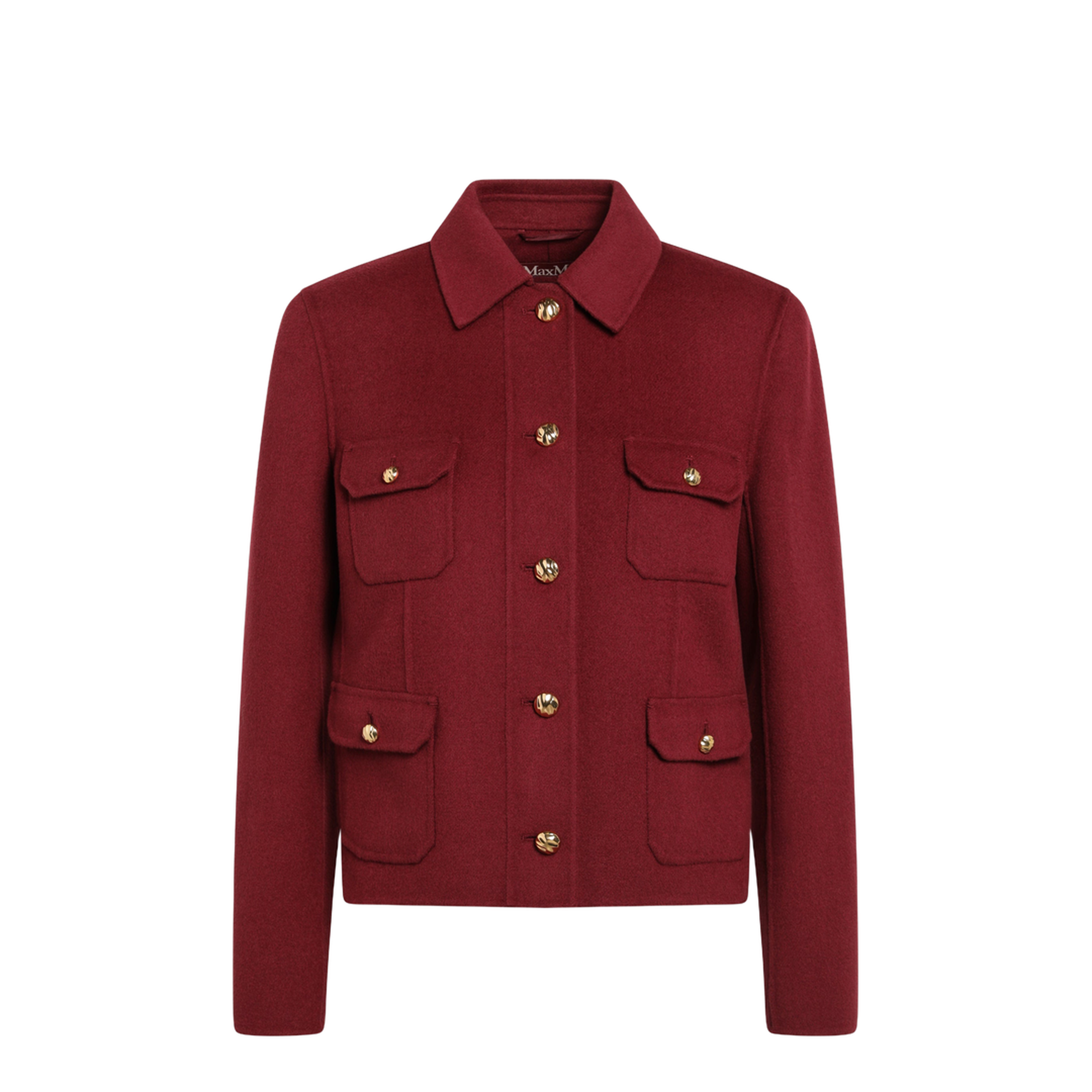 MAYFEYR - - Jacket In Ruby Wool And Cashmere - MSTVENEREWO082