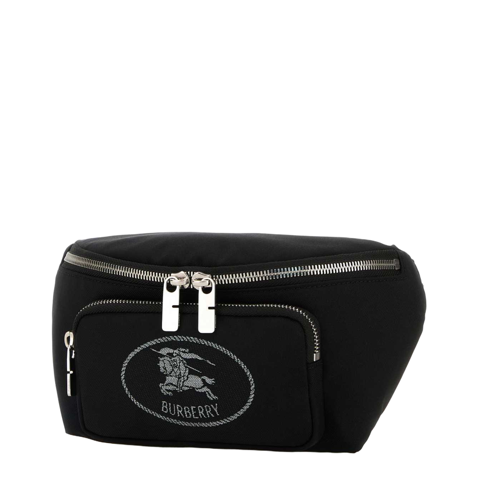 Black Canvas Belt Bag